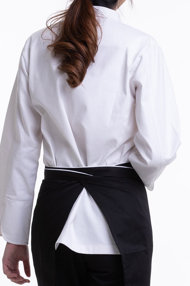 Long Sleeve Chef Jacket, Double Breasted with French Cuff (FHE-1857)
