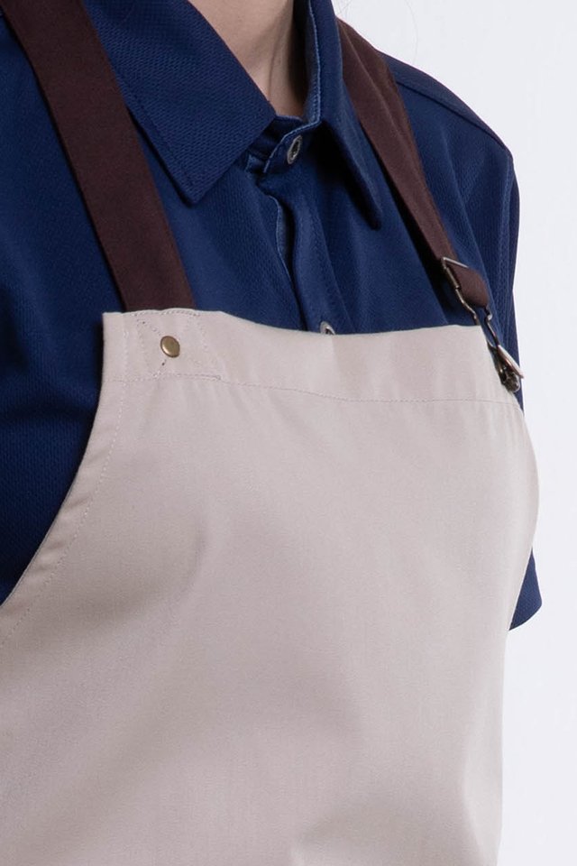 Full Apron With Patch Pocket (FHG-18718)