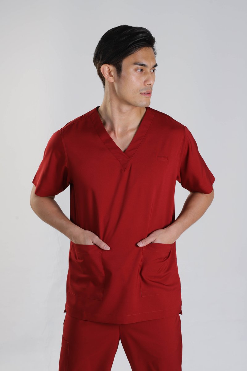 V-Neck Scrub Top (HCA-1912)
