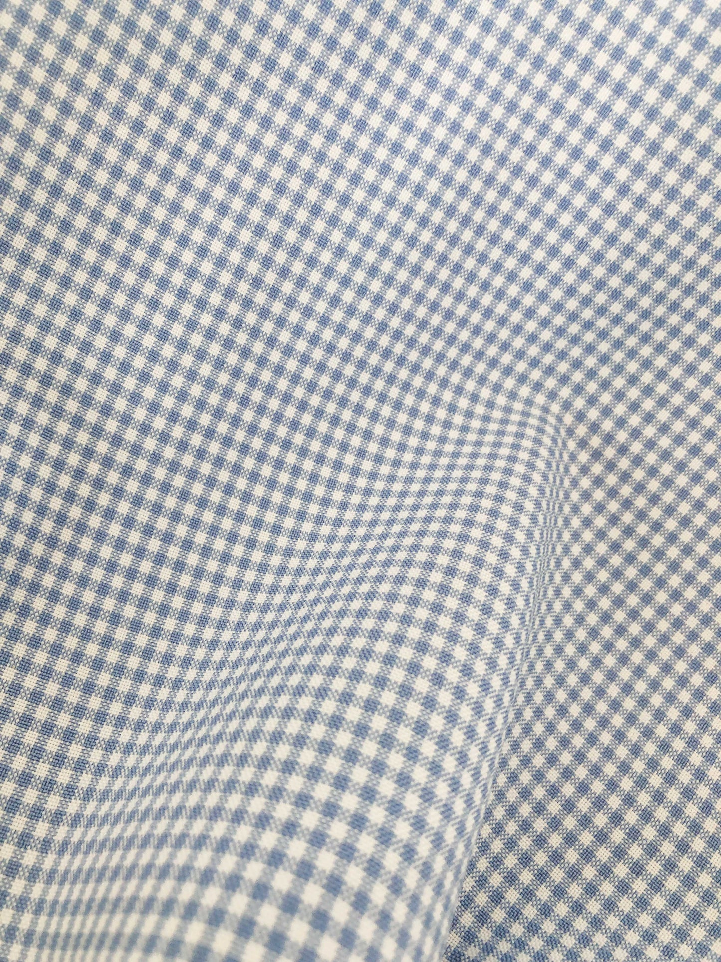 Madelyn Buttoned Bottom - Blue Checks