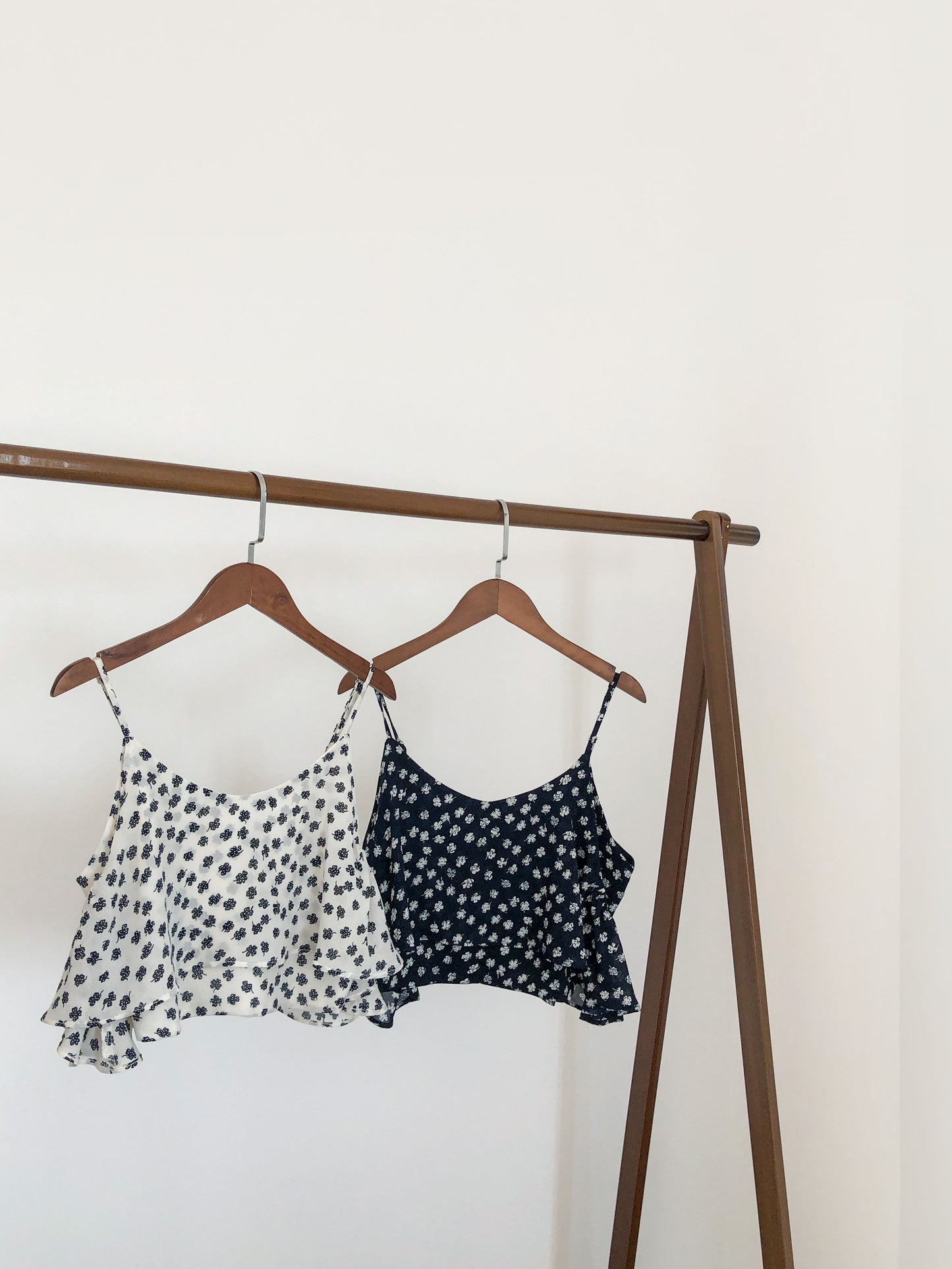 Brye Printed Crop - Cream