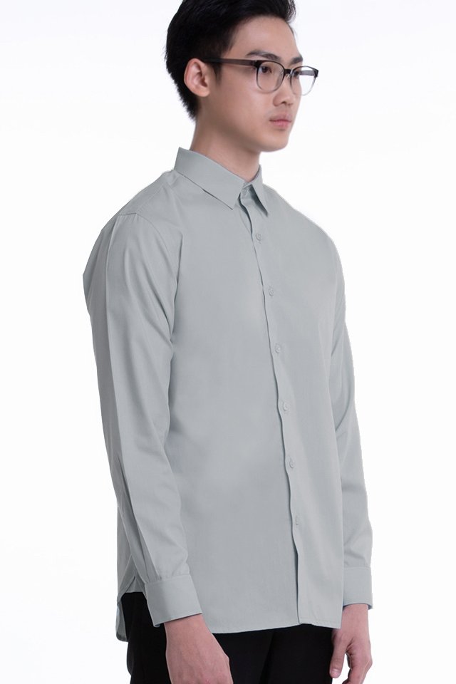 Men's Classic Long Sleeve Shirt (FHA-1813)