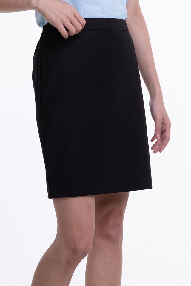 Ladies Basic Skirt (FHB-1827)