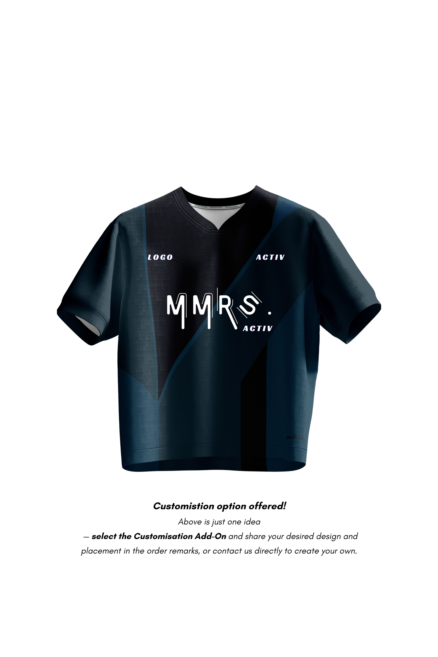 Jordan Dri-Fit T-Shirt - Cropped - Navy