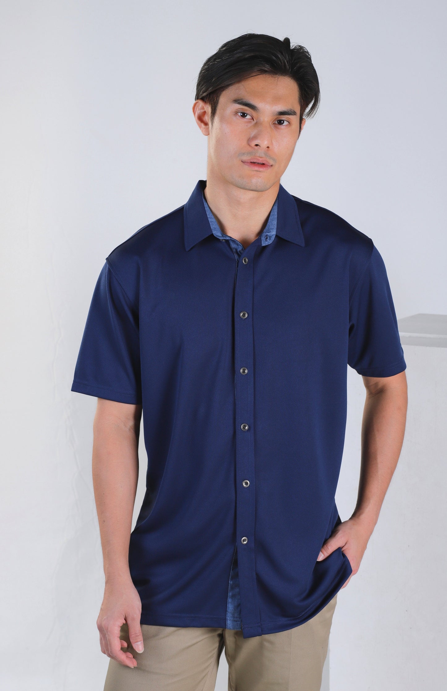 Jarvis Dri-Fit Shirt - Navy