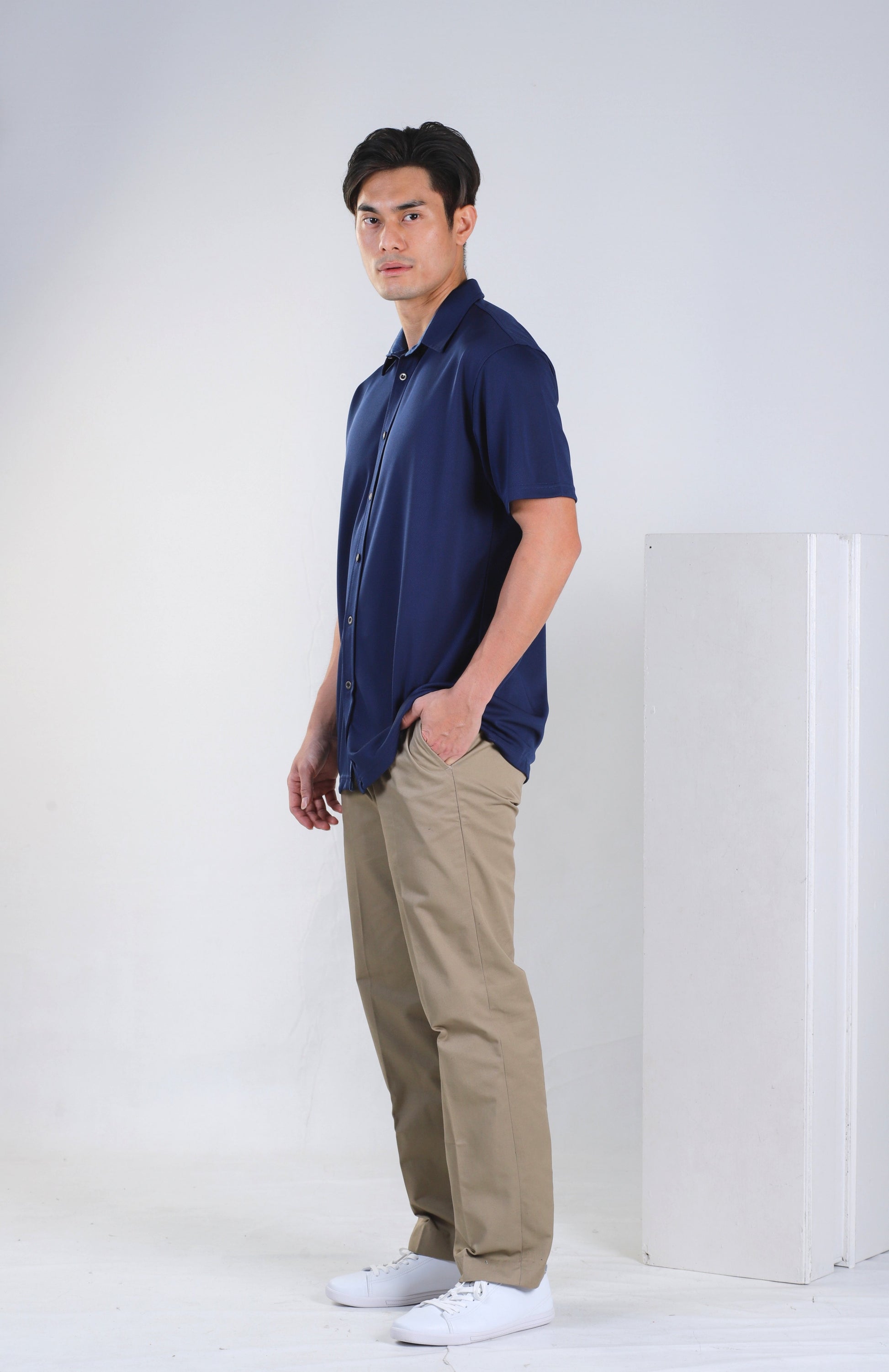 Jarvis Dri-Fit Shirt - Navy