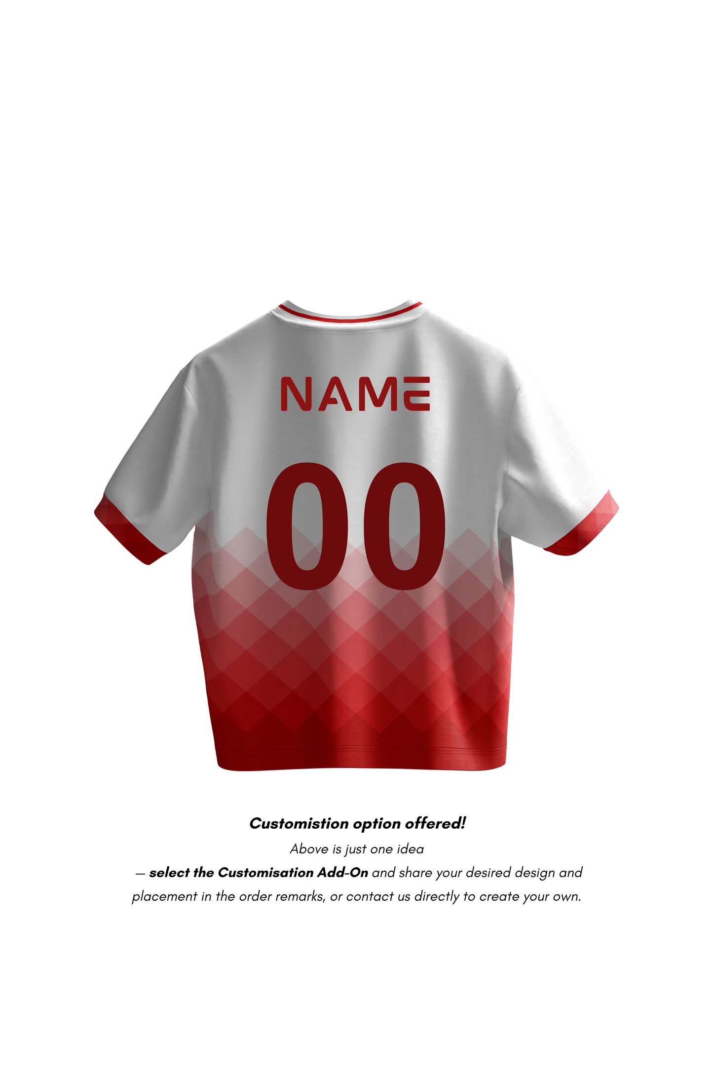 Kaleb Dri-Fit T-Shirt - Cropped - Red