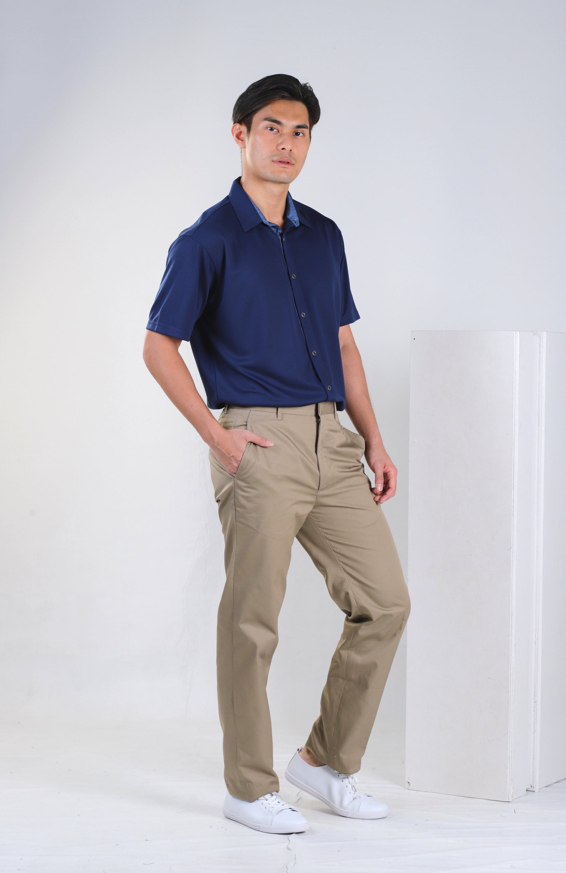 Jarvis Dri-Fit Shirt - Navy