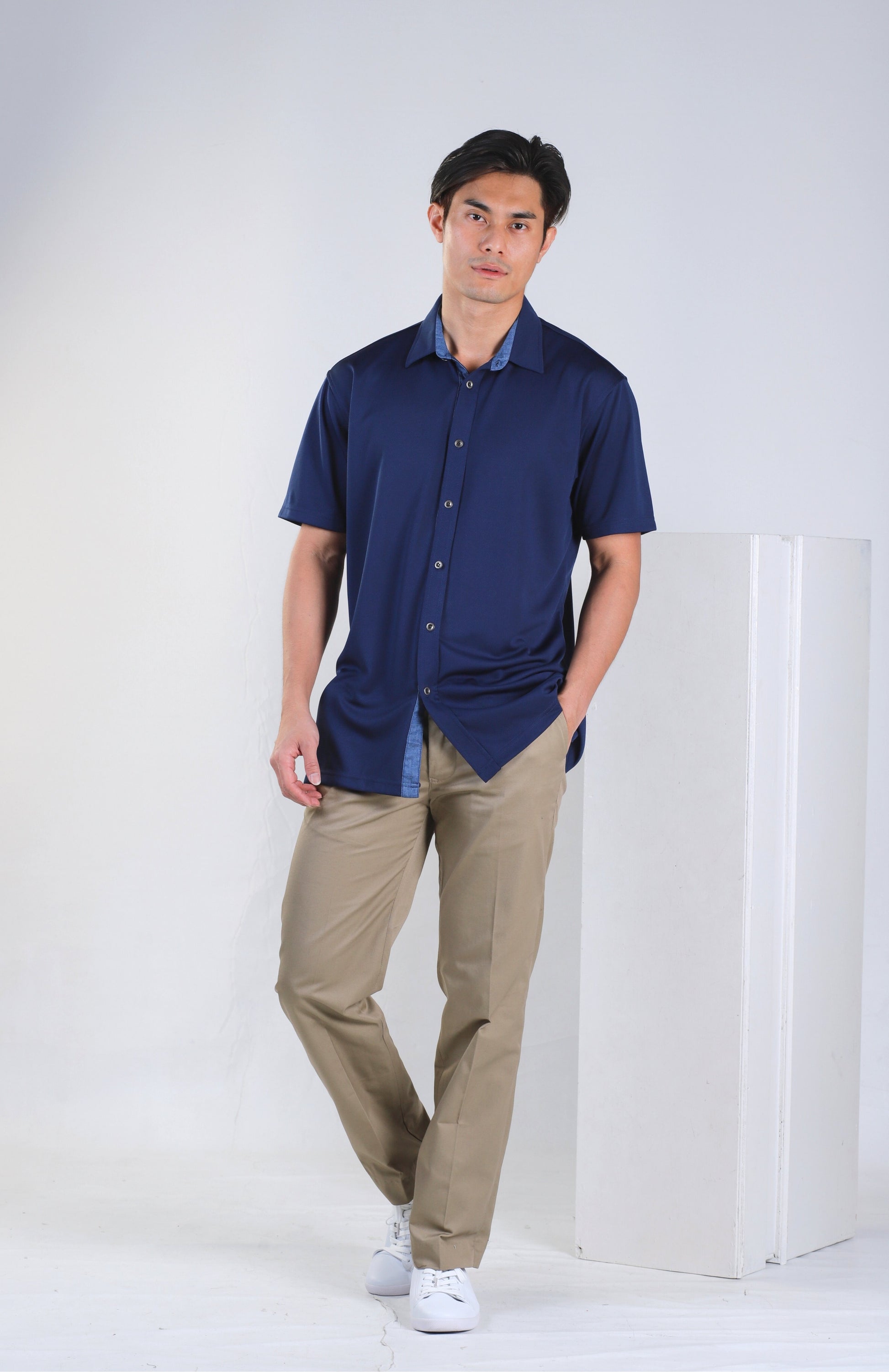 Jarvis Dri-Fit Shirt - Navy