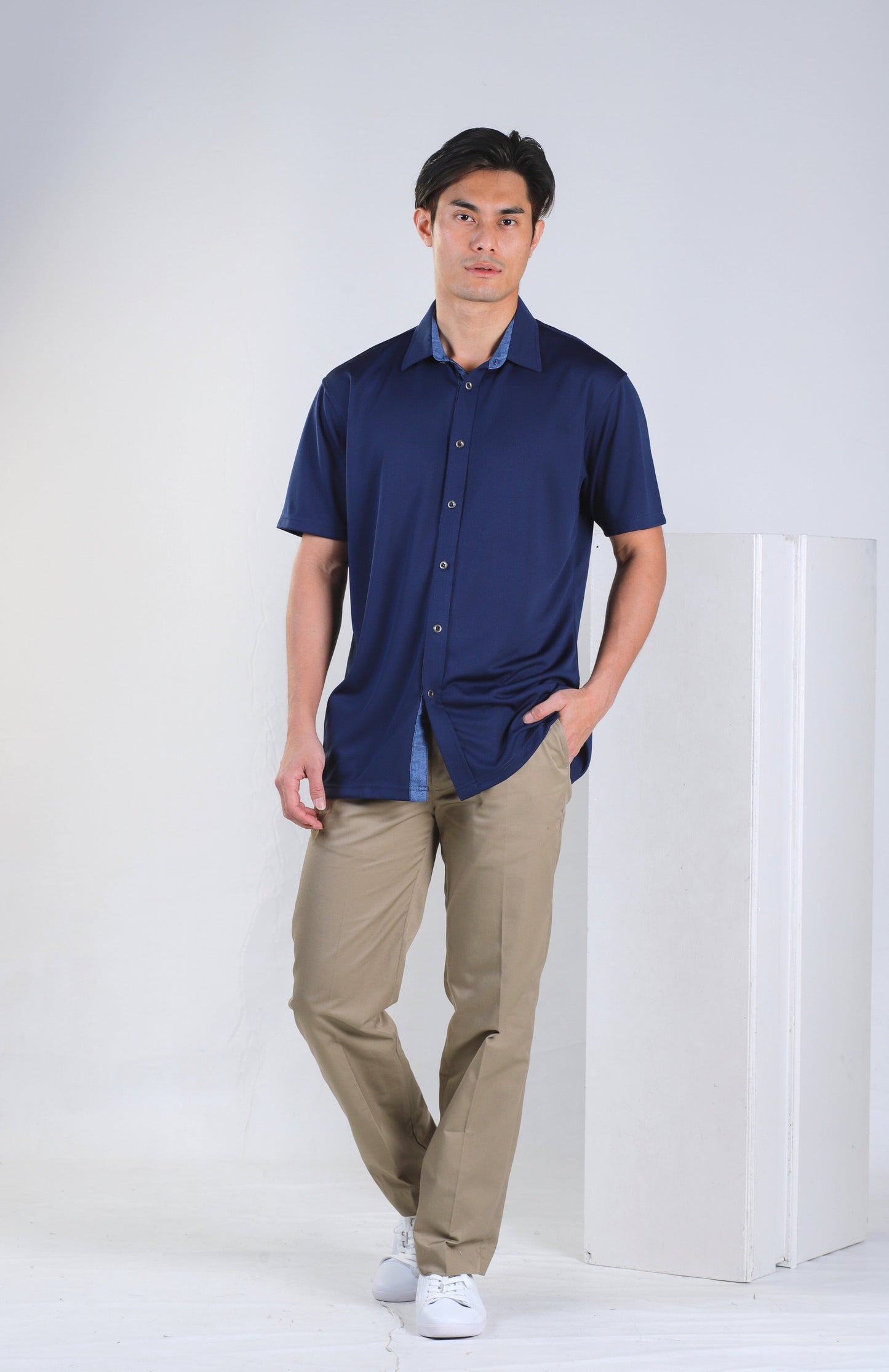 Jarvis Dri-Fit Shirt - Navy