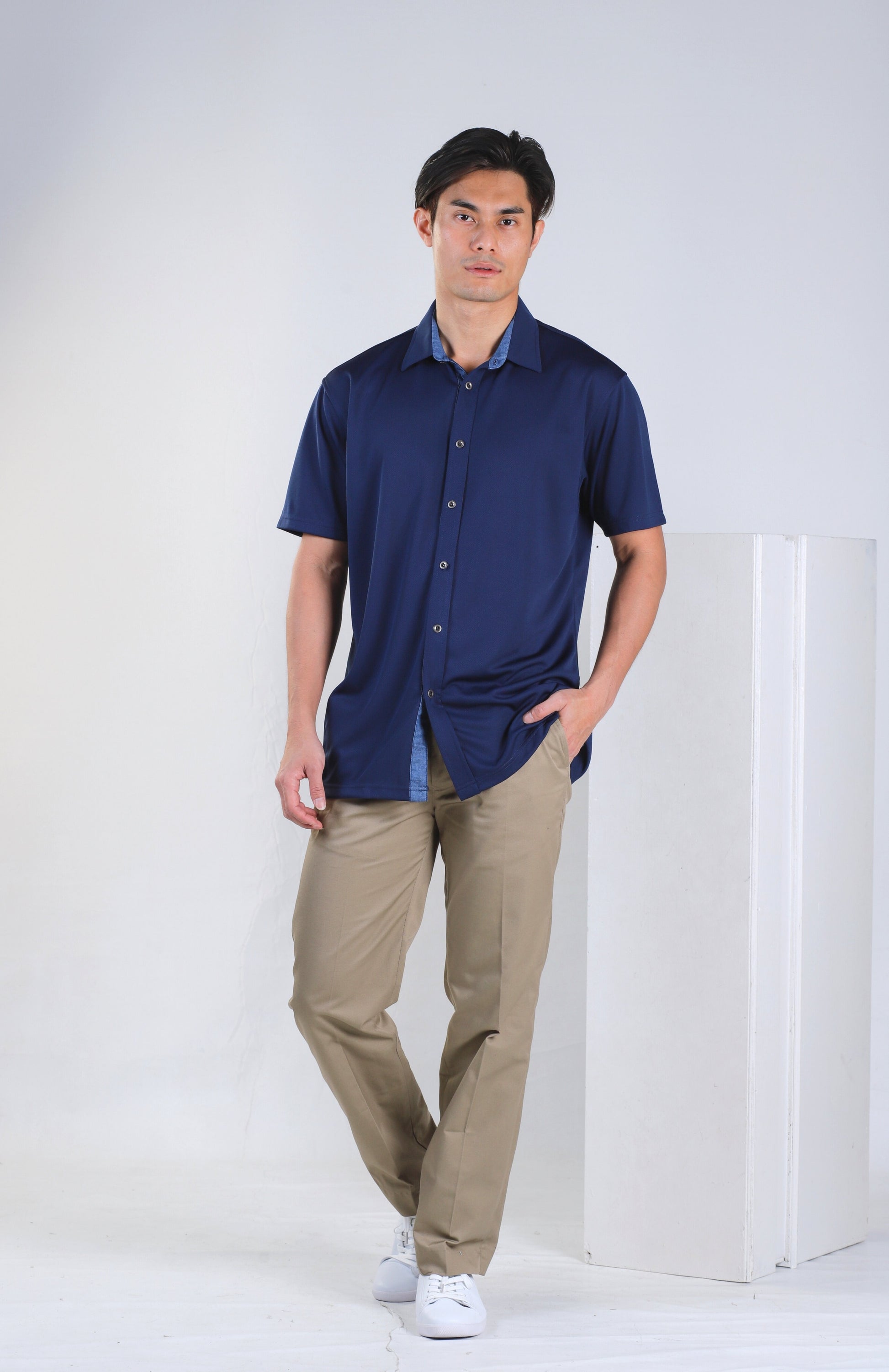 Jarvis Dri-Fit Shirt - Navy