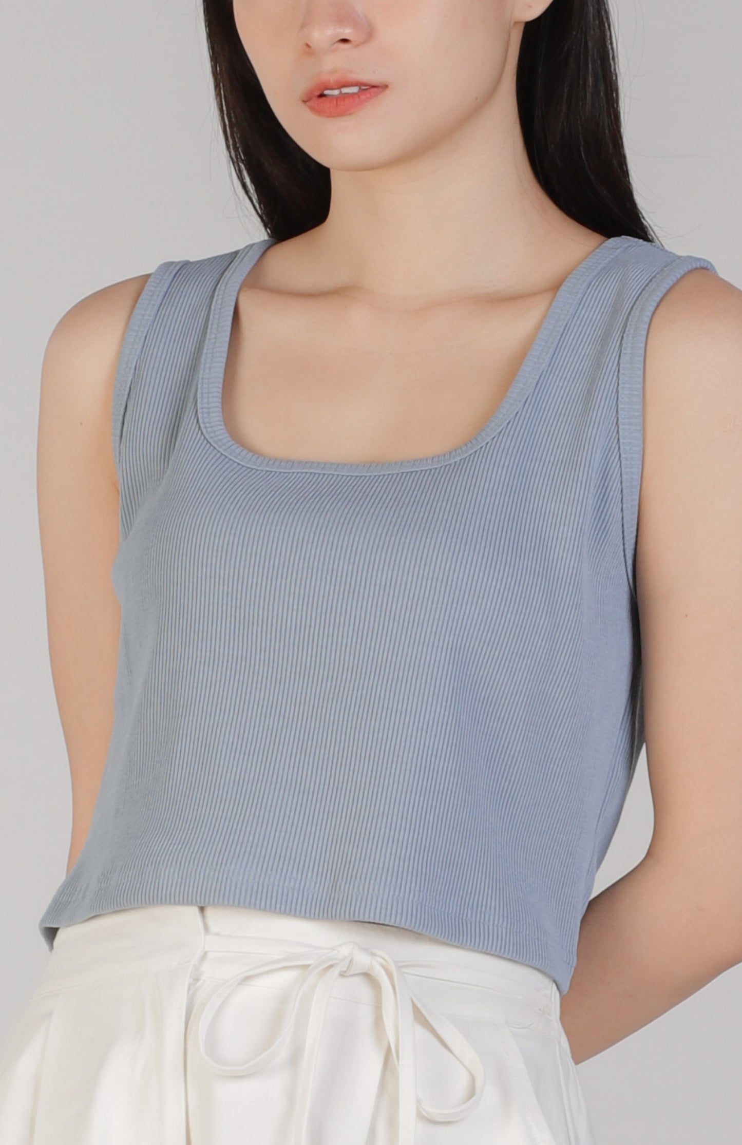 Malea Square Neck - Cream