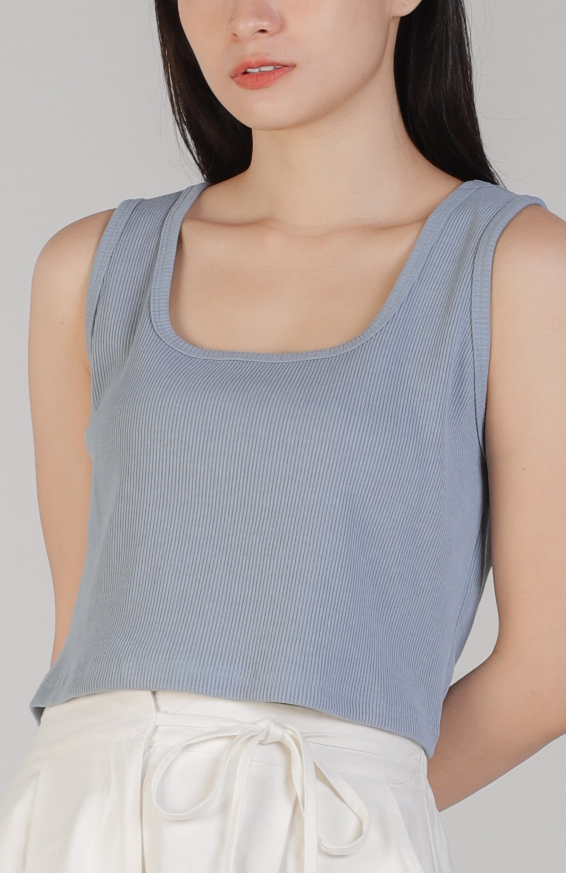 Malea Square Neck - Cream