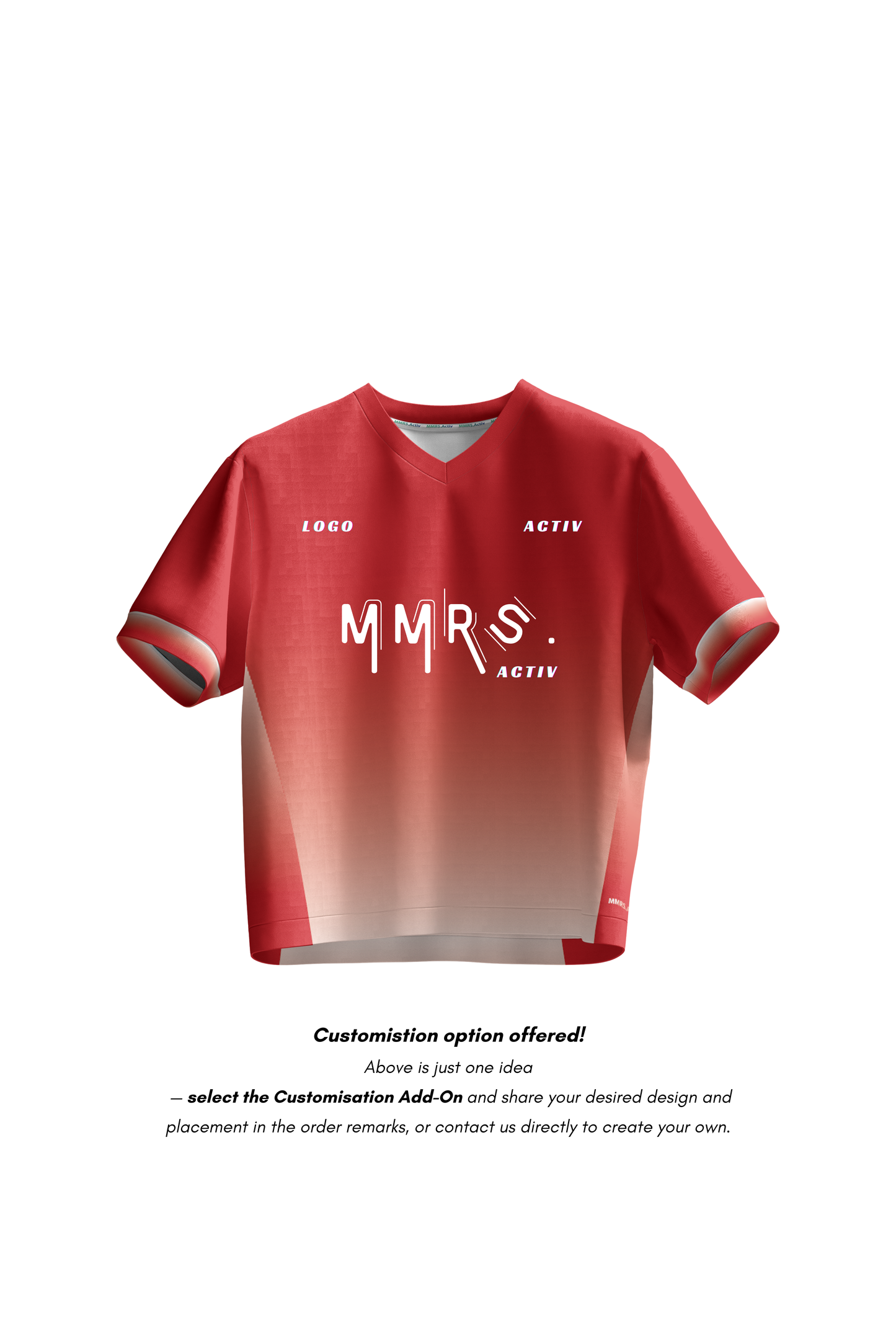 Damell Dri-Fit T-Shirt - Cropped - Red