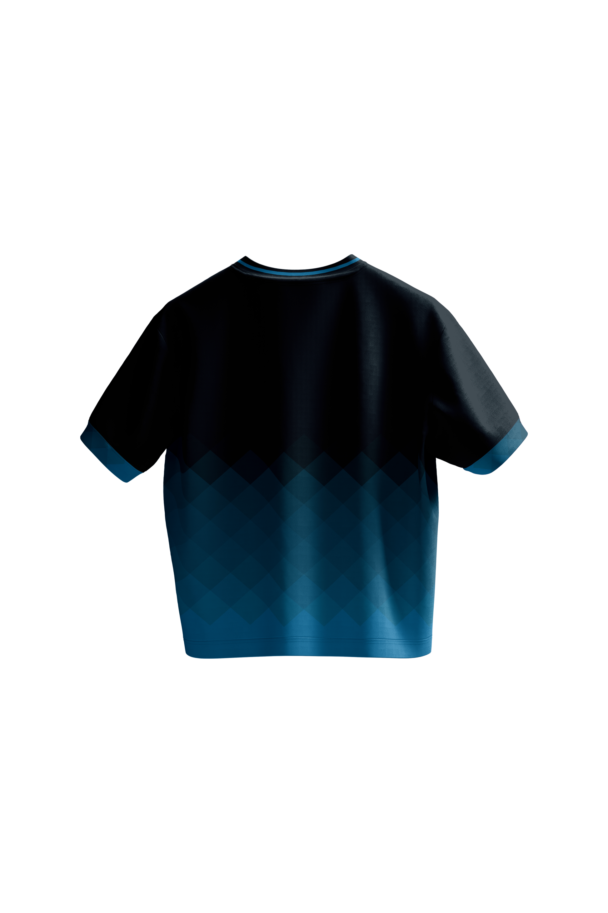 Kaleb Dri-Fit T-Shirt - Cropped - Turquoise