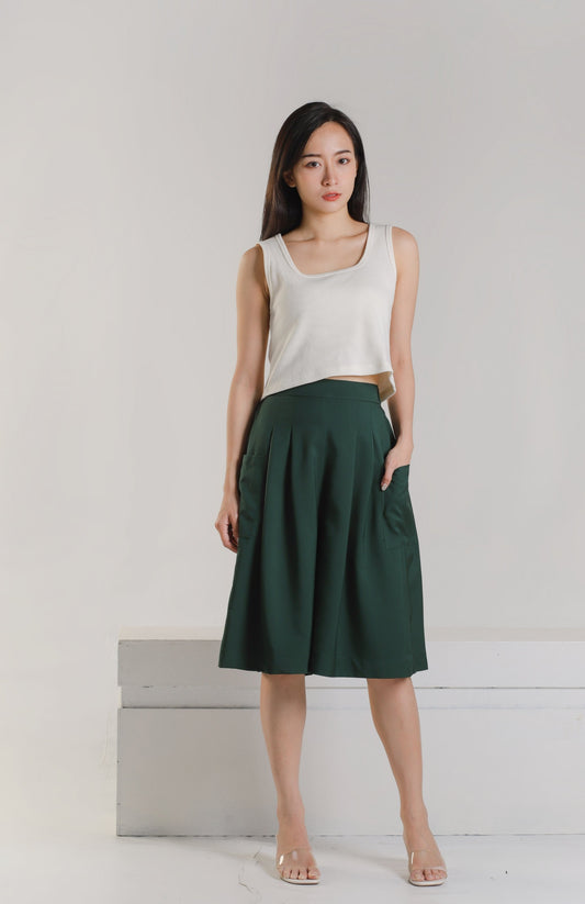 Meir Loose Pants - Moss