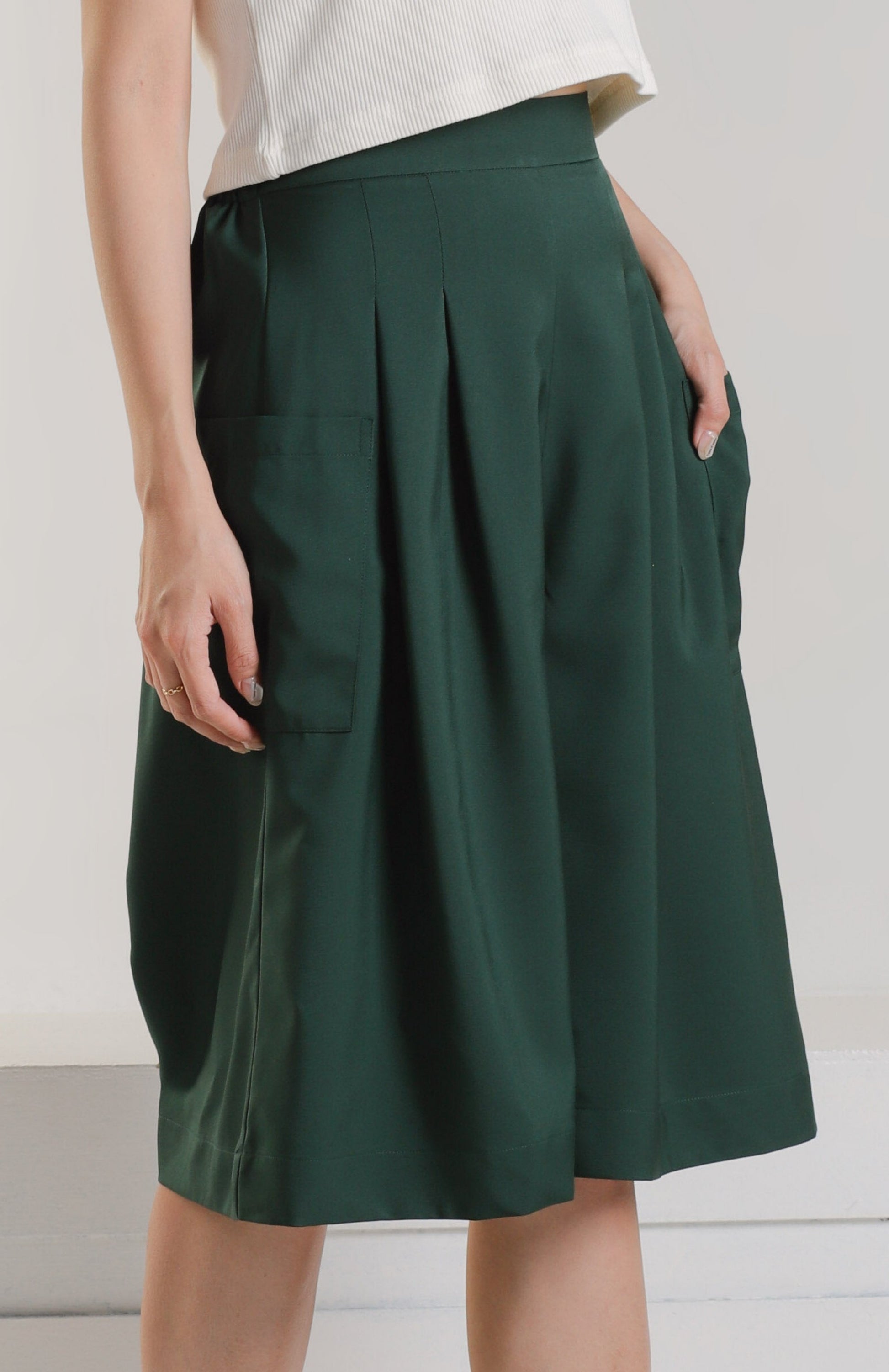 Meir Loose Pants - Moss