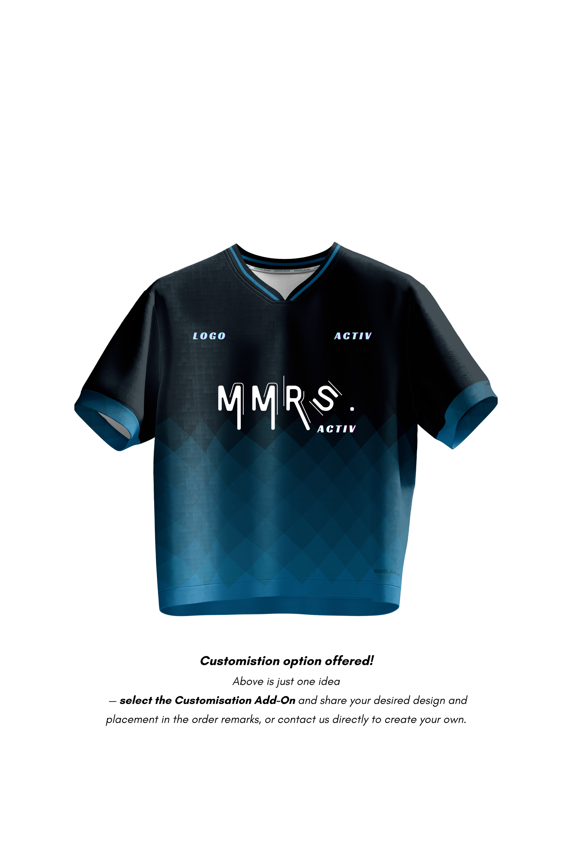 Kaleb Dri-Fit T-Shirt - Cropped - Turquoise