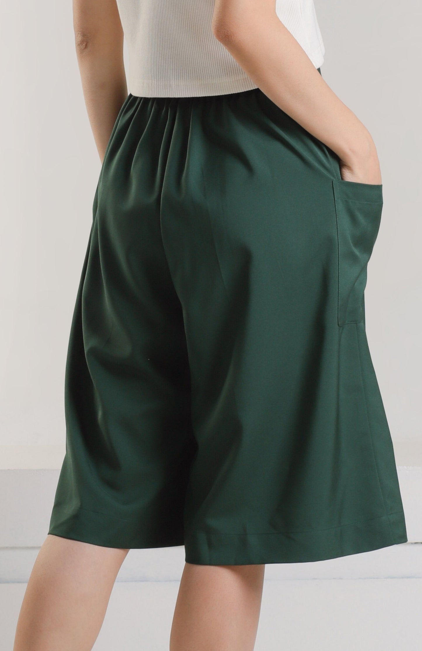 Meir Loose Pants - Moss