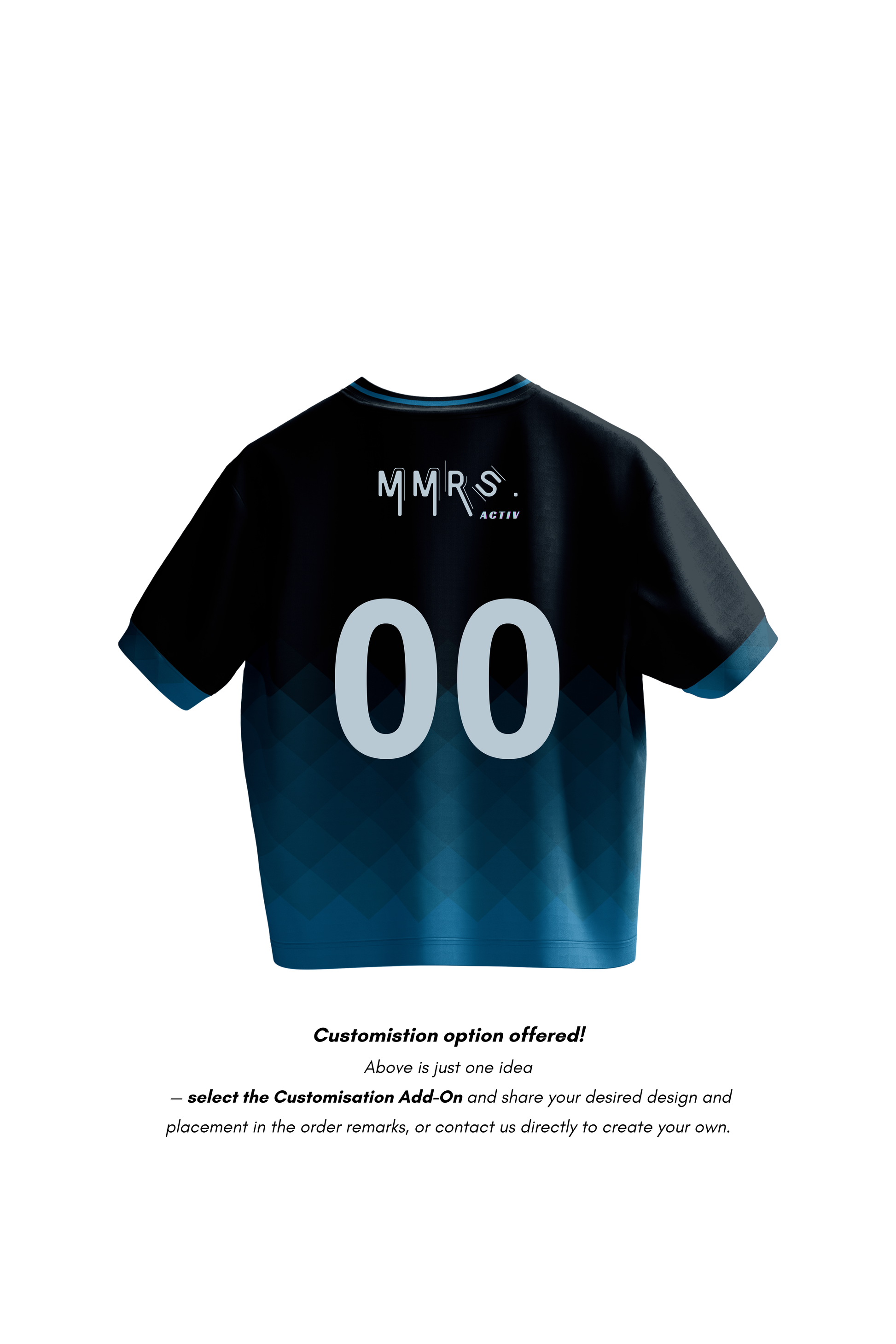 Kaleb Dri-Fit T-Shirt - Cropped - Turquoise