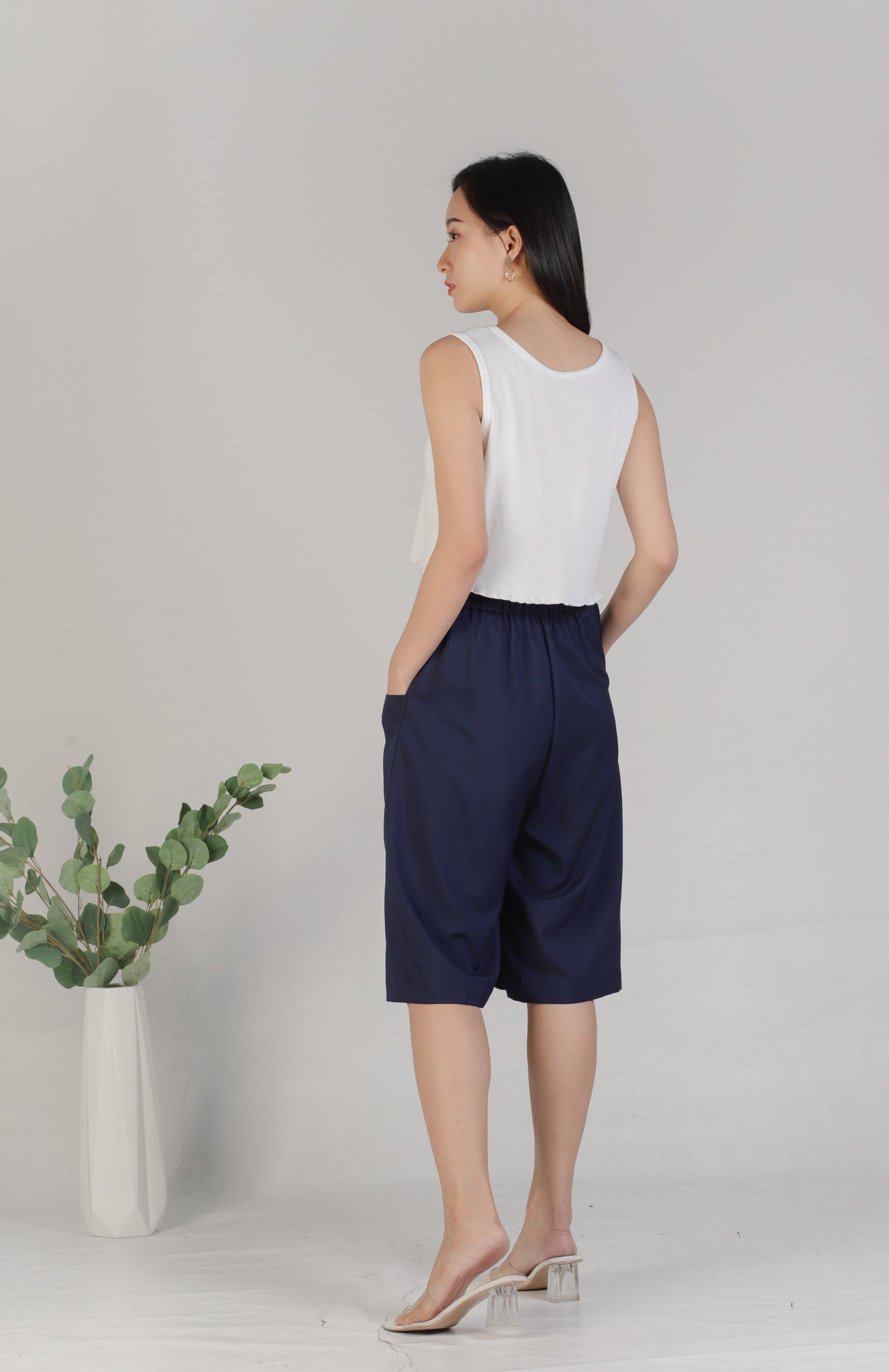 Meir Loose Pants - Navy