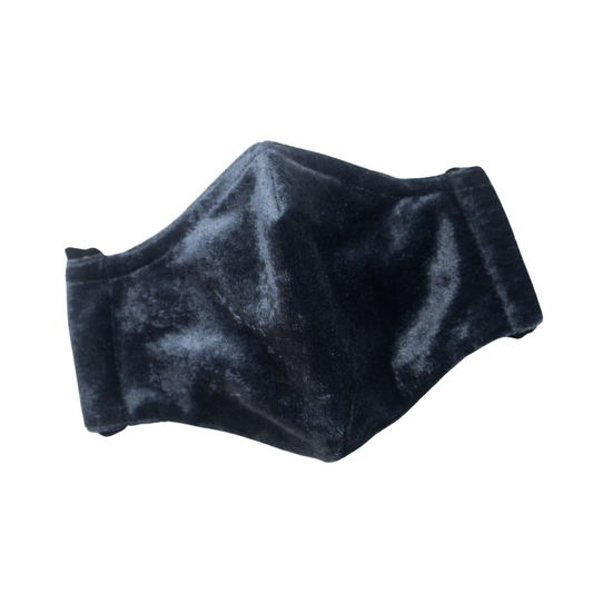 CRUSHED VELVET / DARK GREY