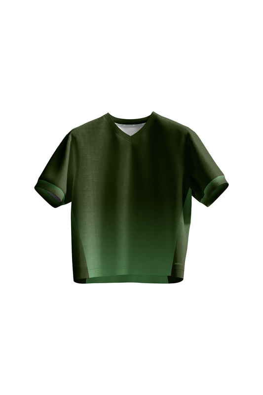 Damell Dri-Fit T-Shirt - Cropped - Dark Green