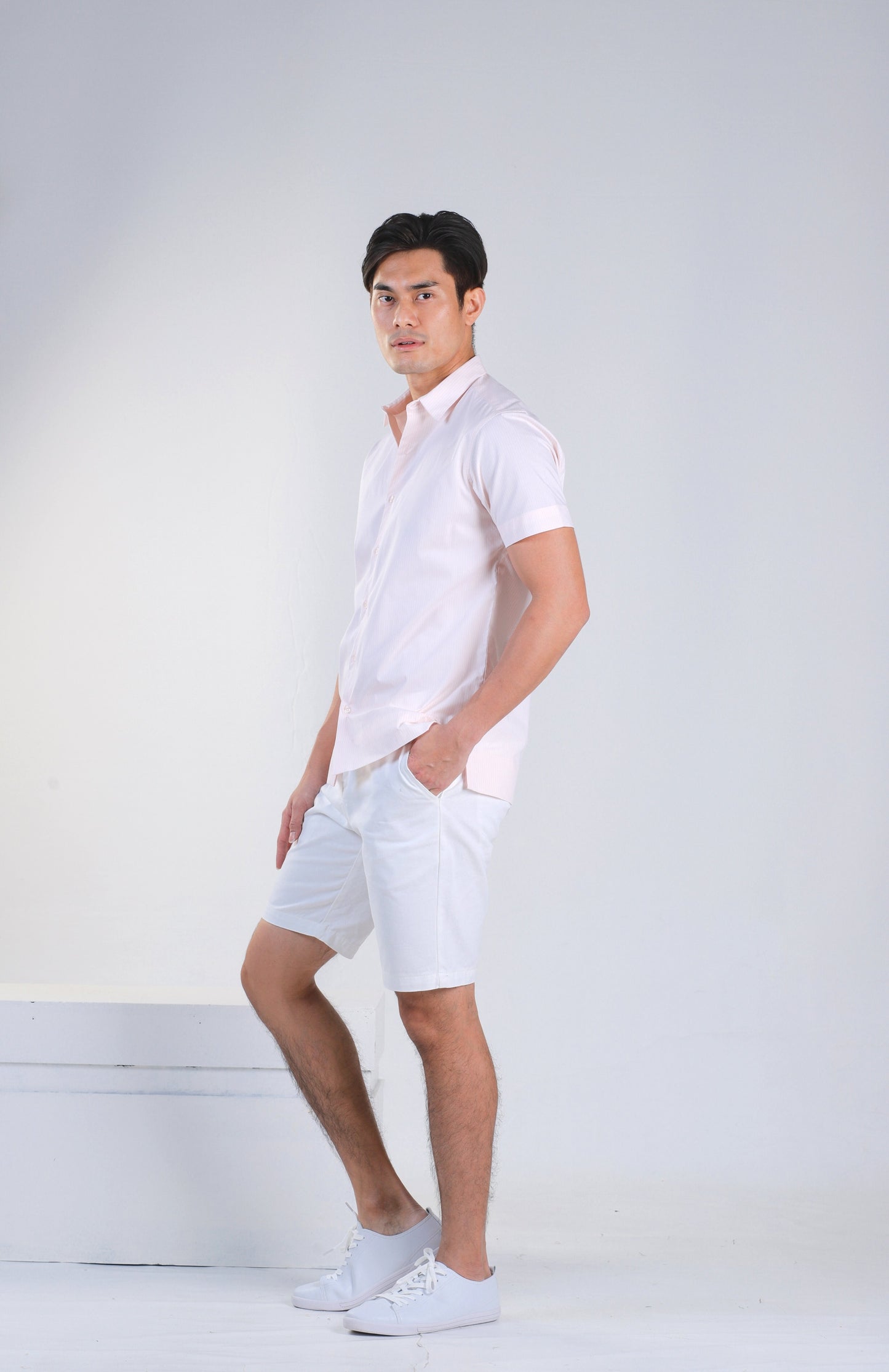 Jacobo Pink Stripe Shirt