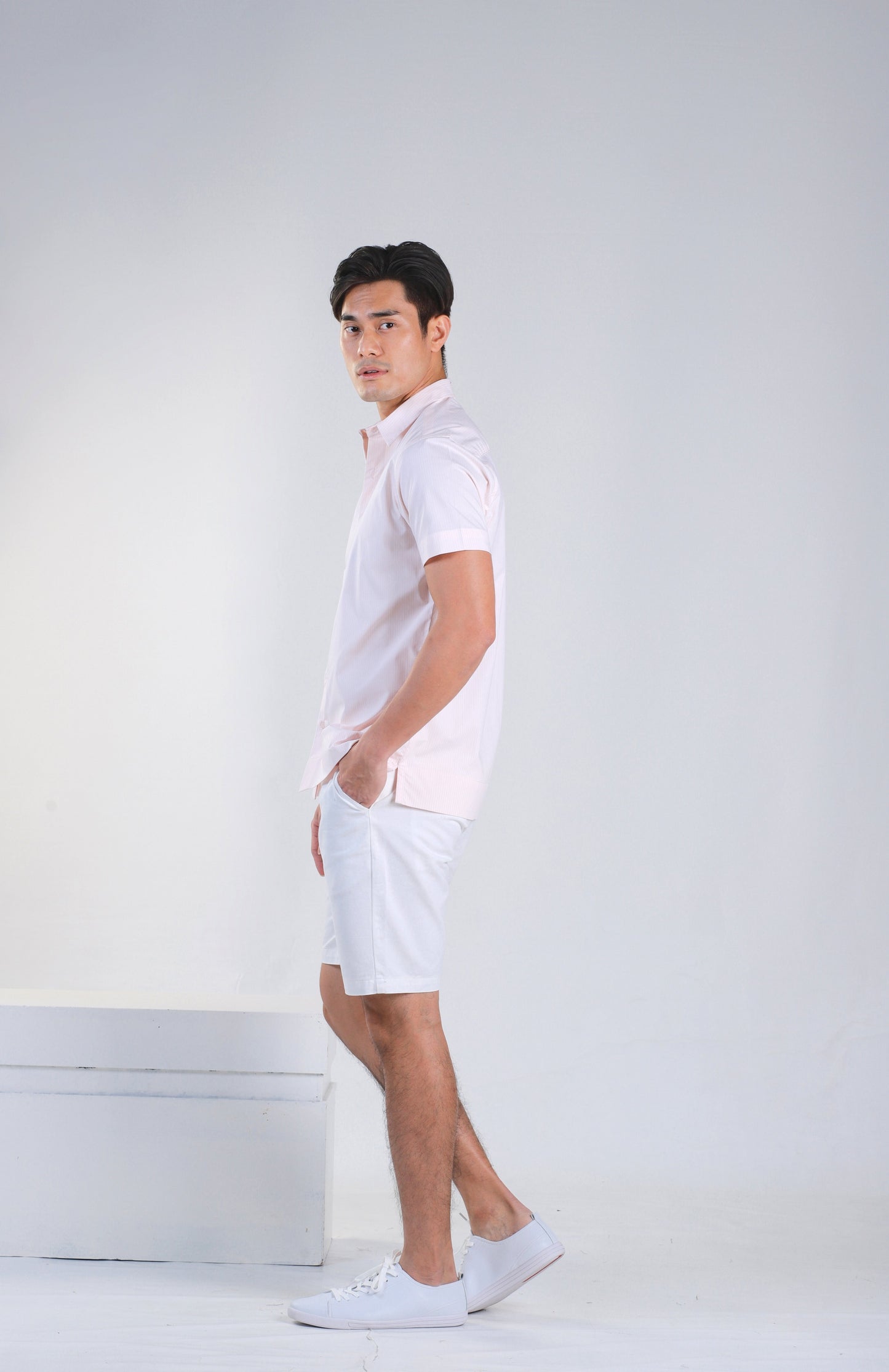 Jacobo Pink Stripe Shirt