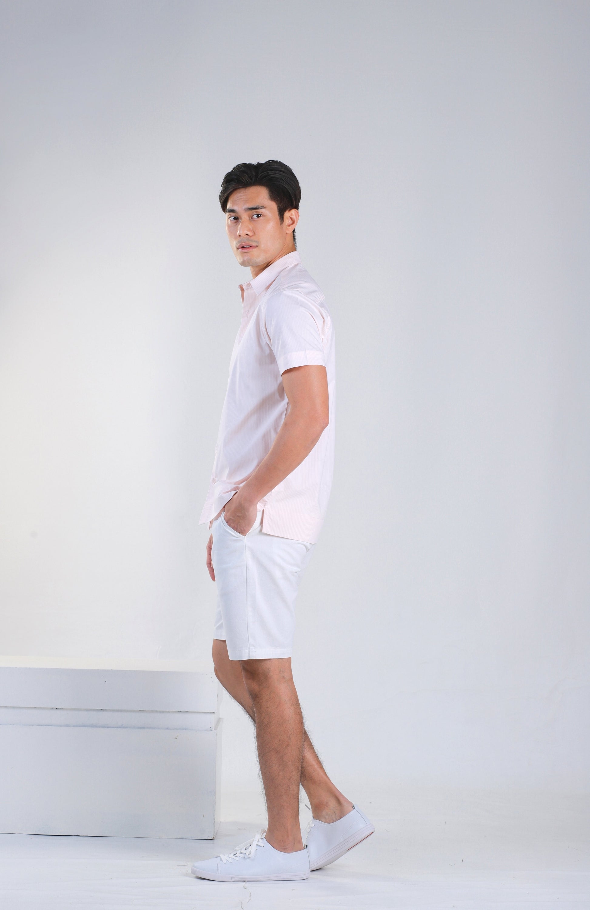 Jacobo Pink Stripe Shirt
