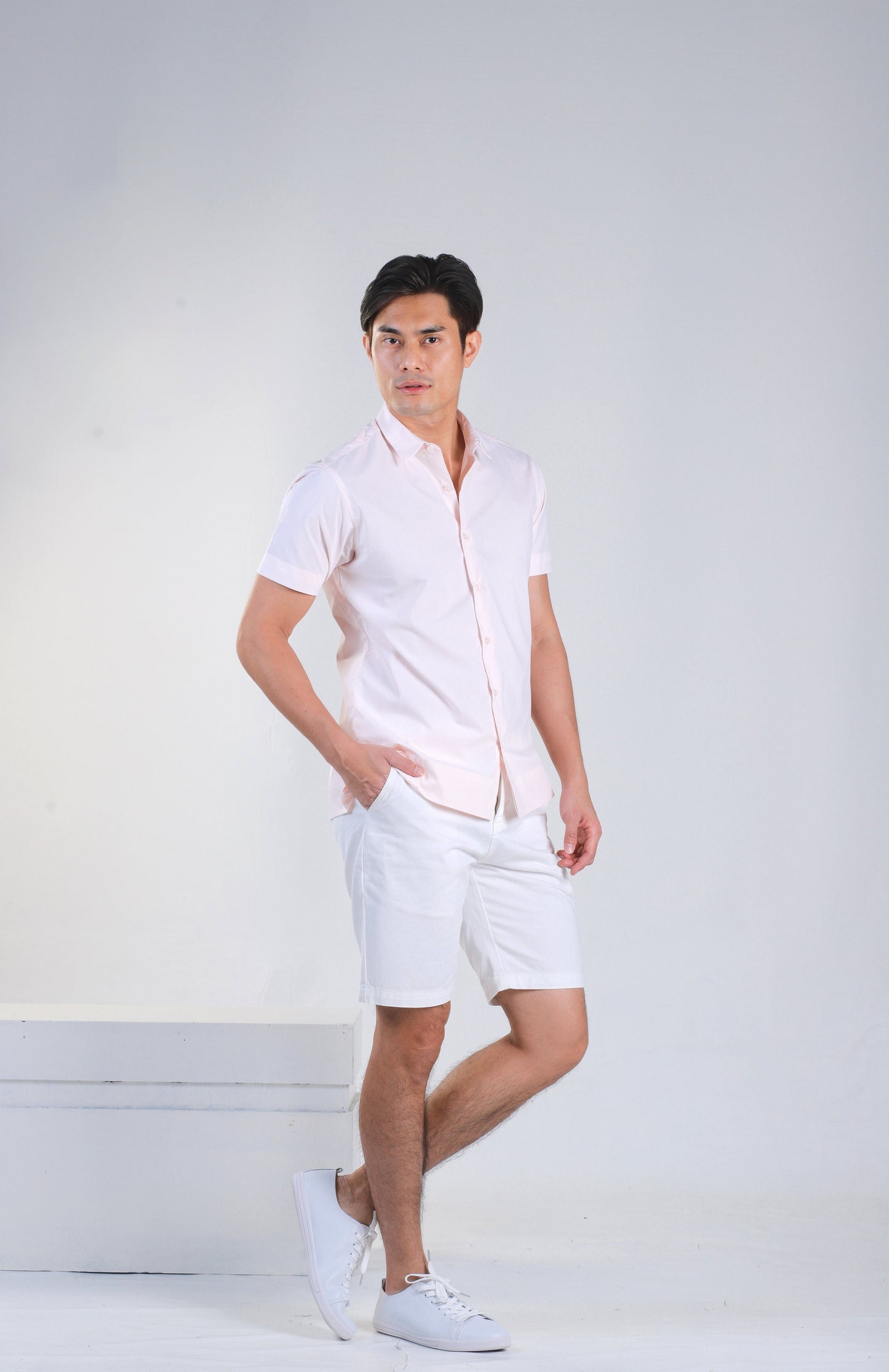 Jacobo Pink Stripe Shirt