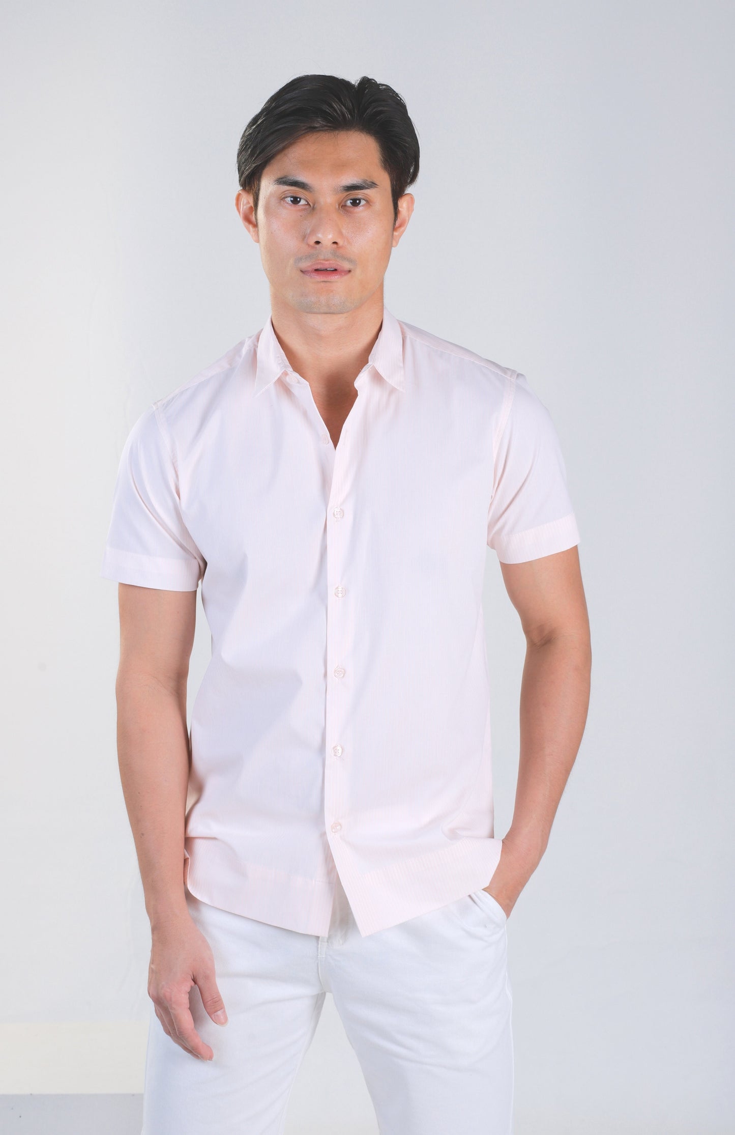 Jacobo Pink Stripe Shirt