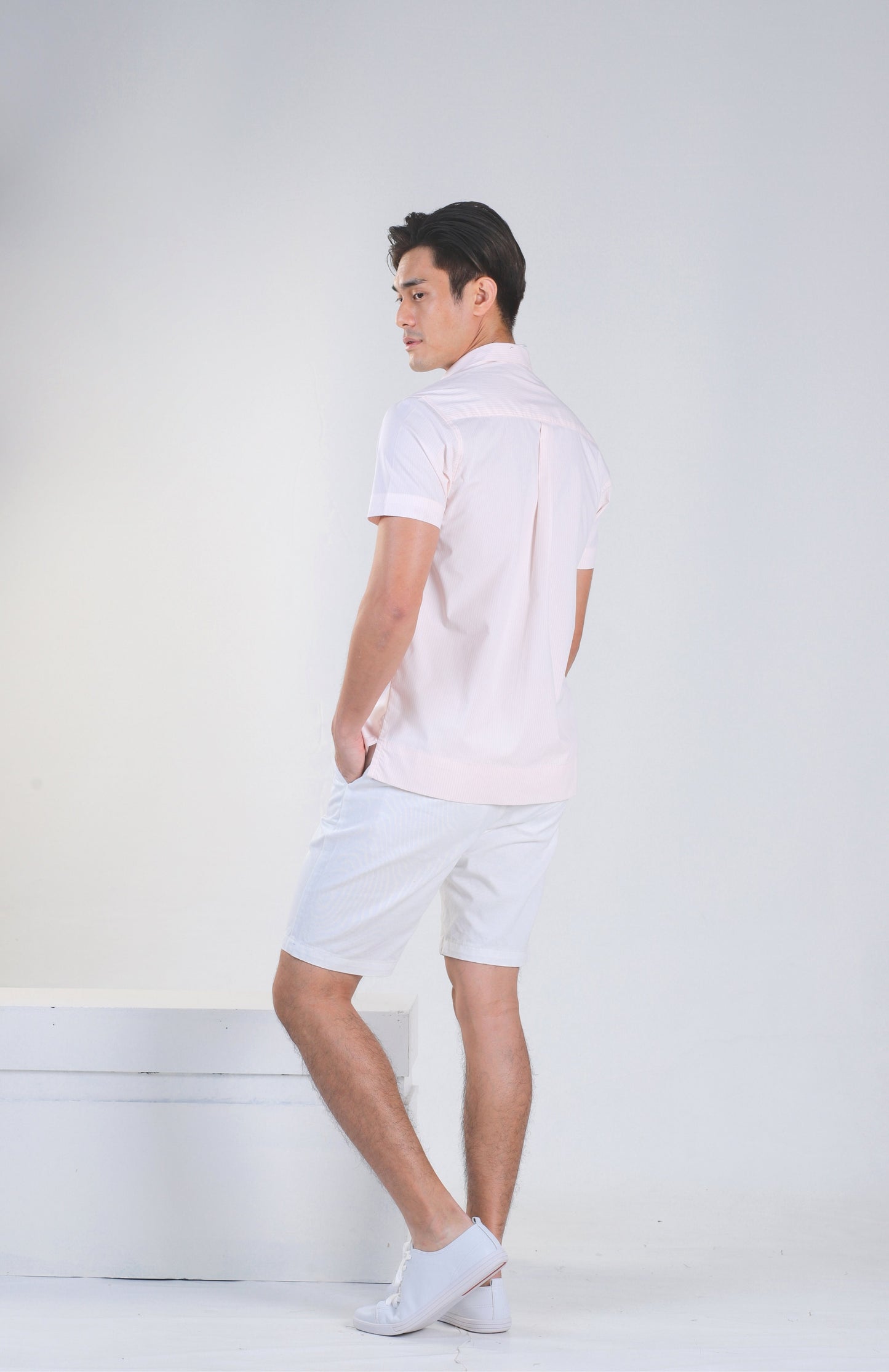 Jacobo Pink Stripe Shirt