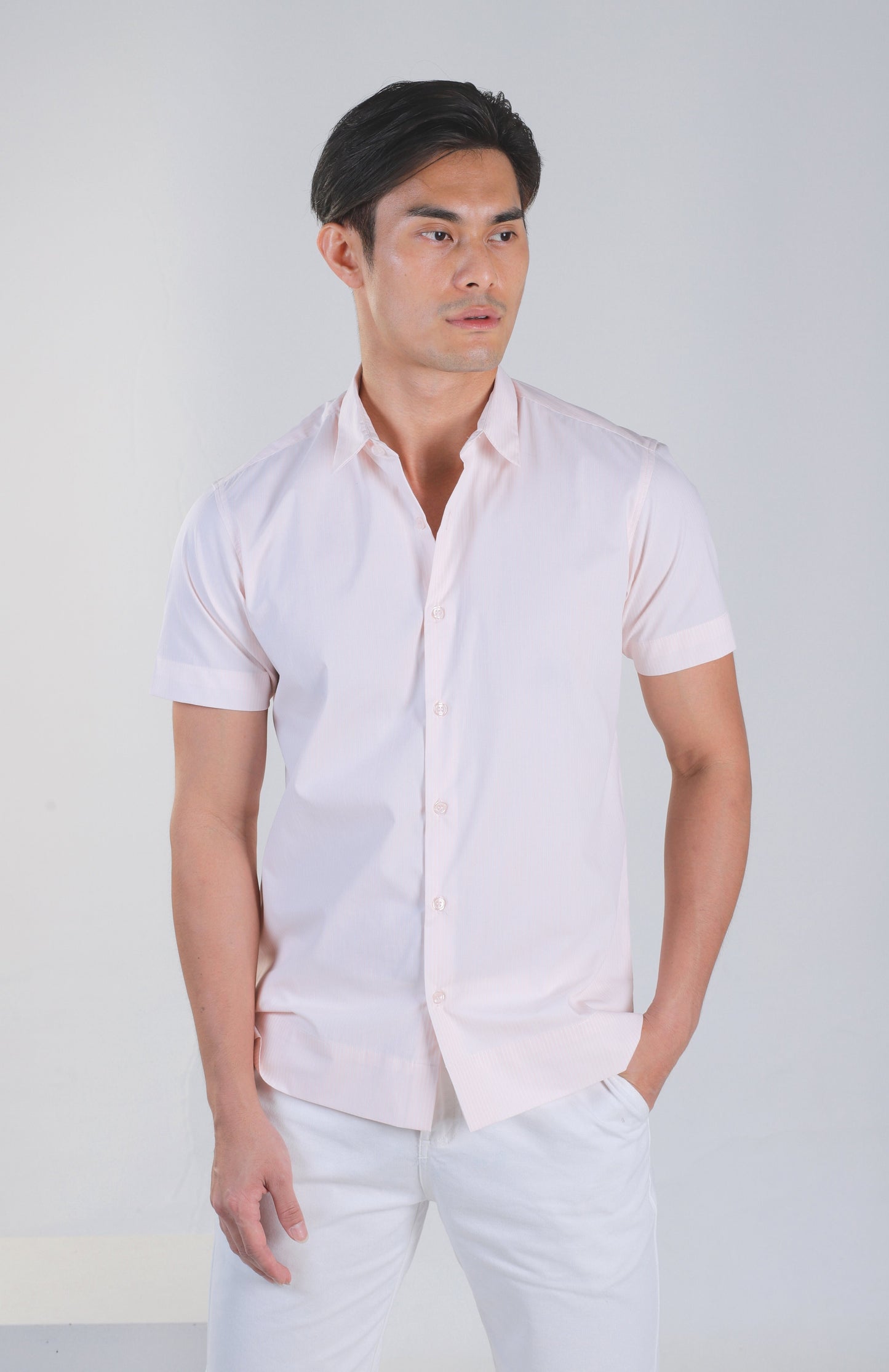 Jacobo Pink Stripe Shirt