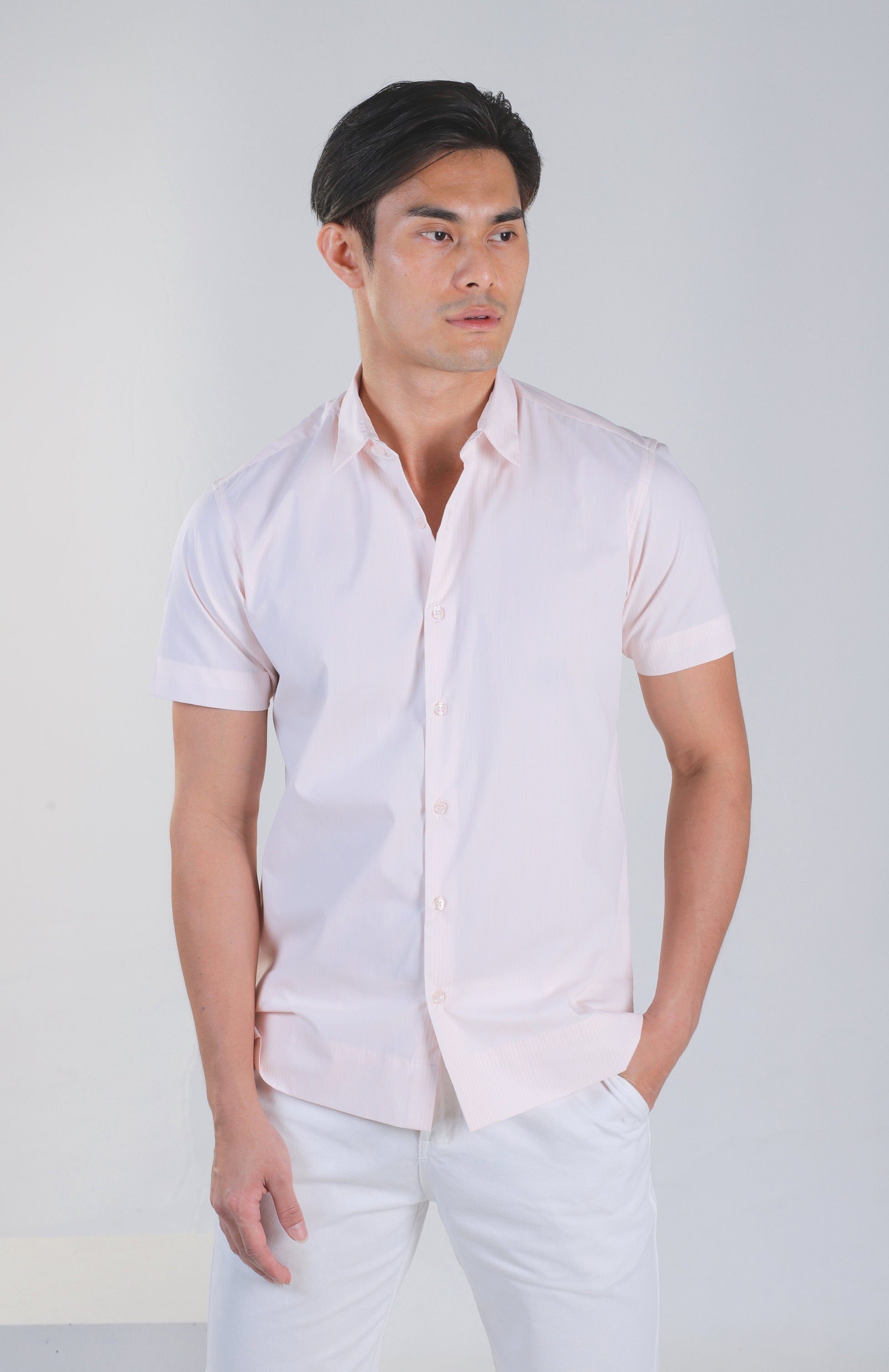 Jacobo Pink Stripe Shirt