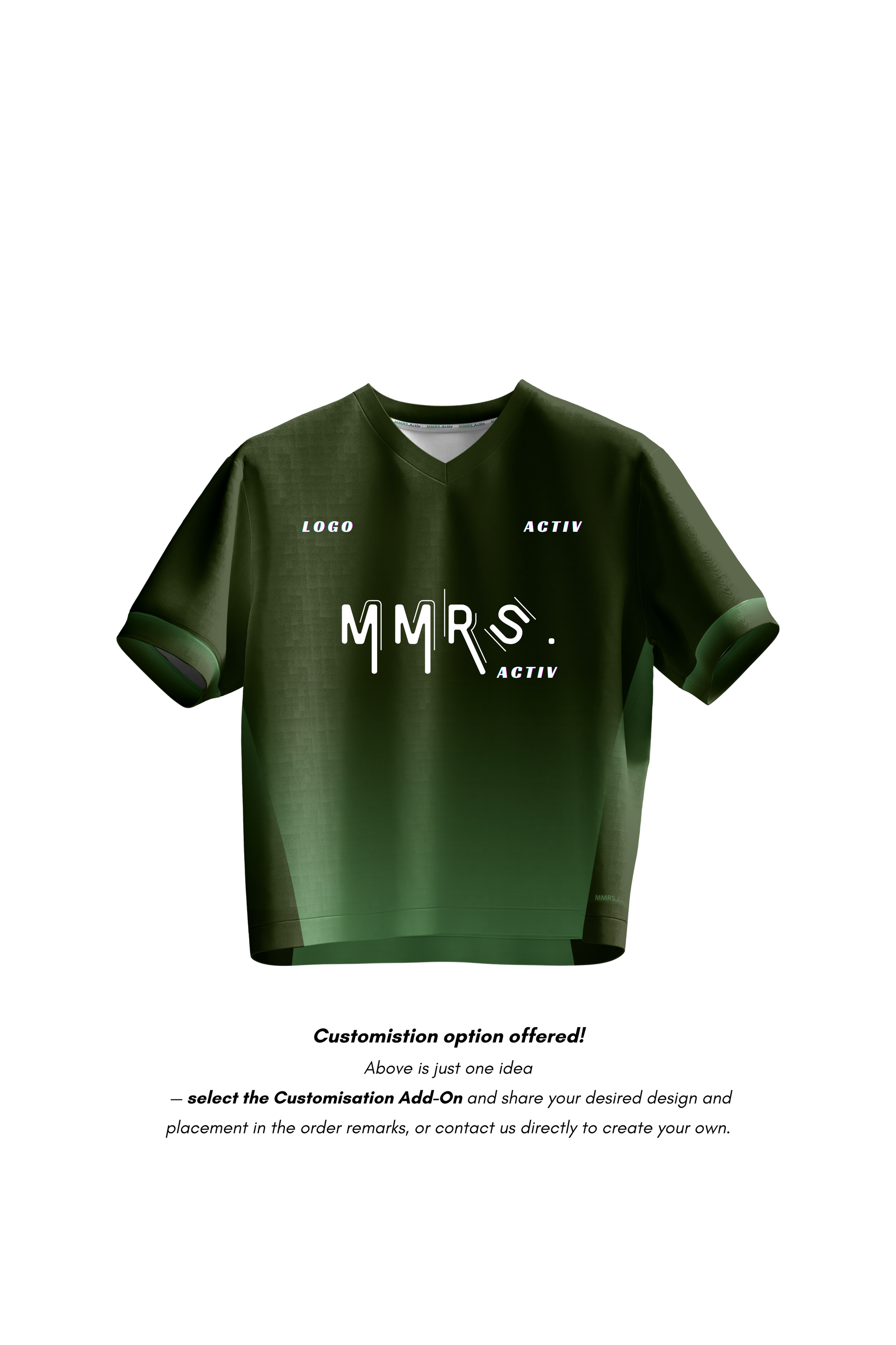 Damell Dri-Fit T-Shirt - Cropped - Dark Green