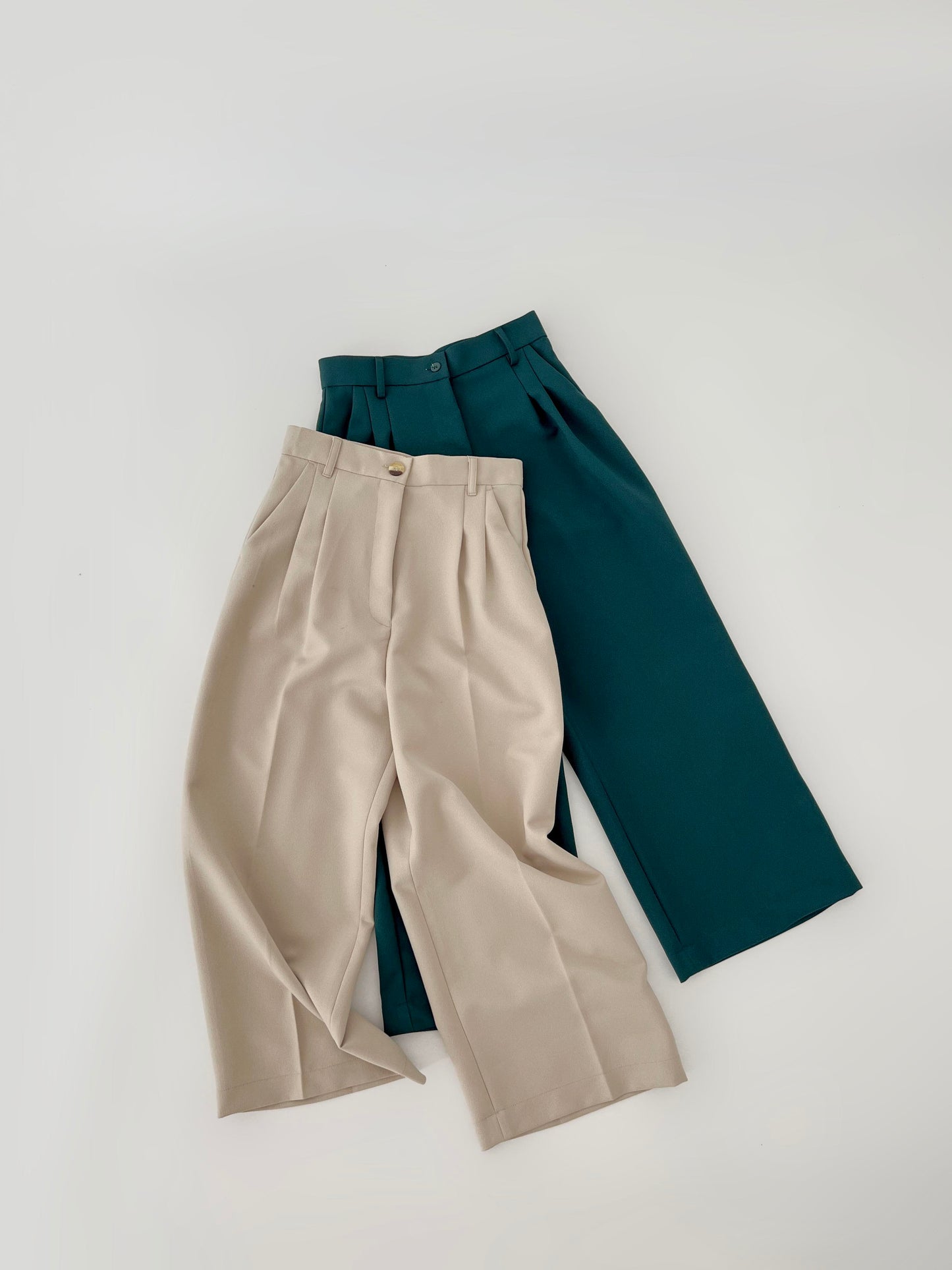Arlyn Culottes Trouser - Khaki