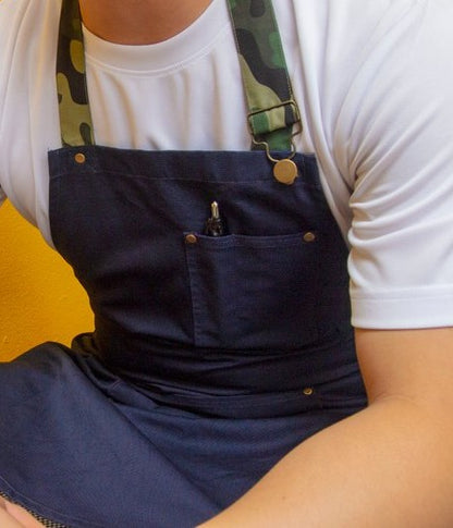 Full Length Carpenter Apron with Pen Pocket (FHG-18710)