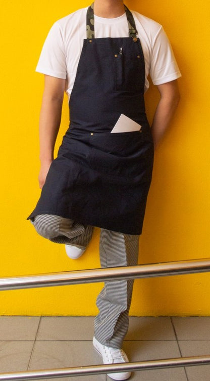 Full Length Carpenter Apron with Pen Pocket (FHG-18710)