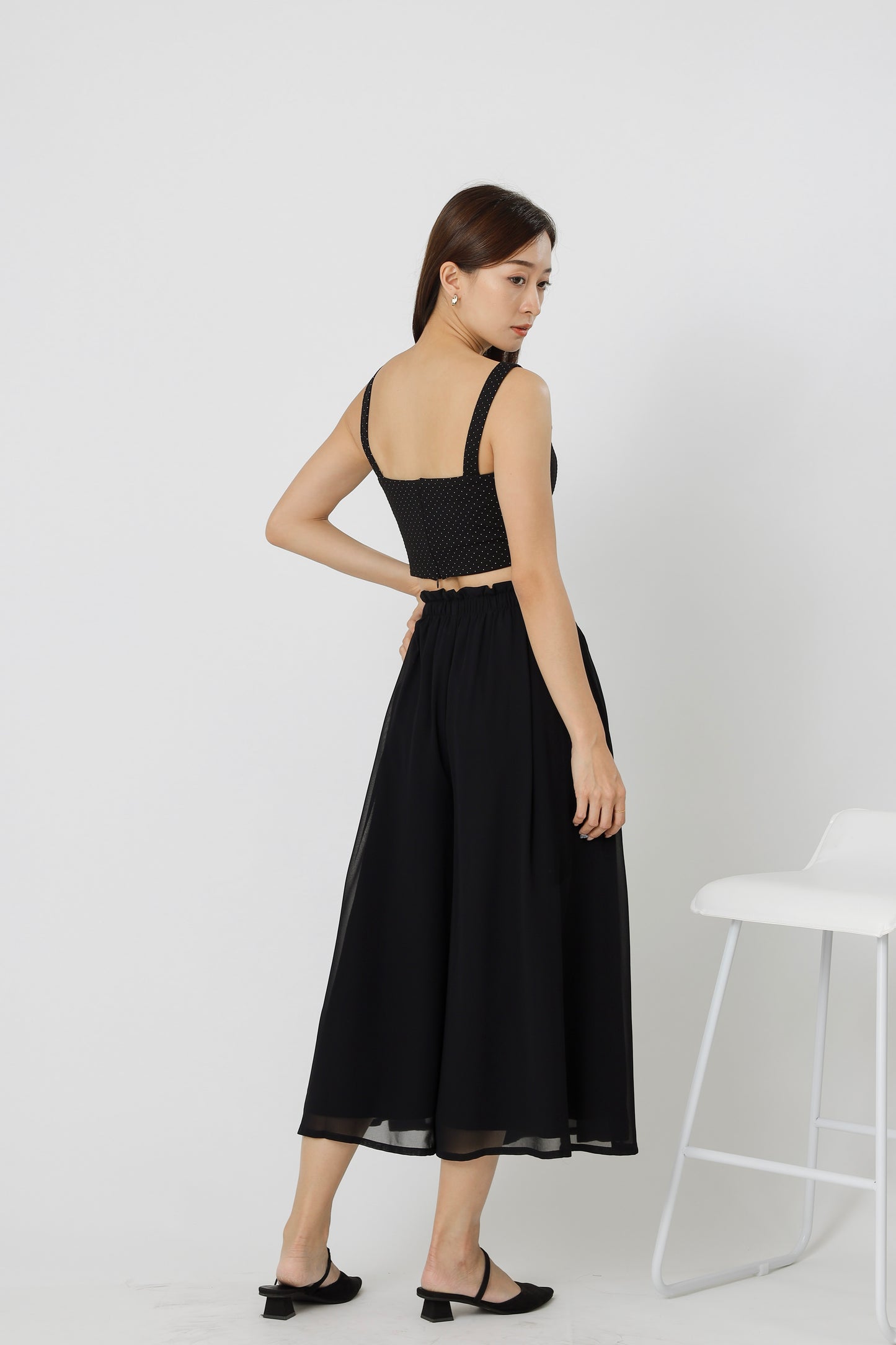 Cassidy Flare Pants - Black