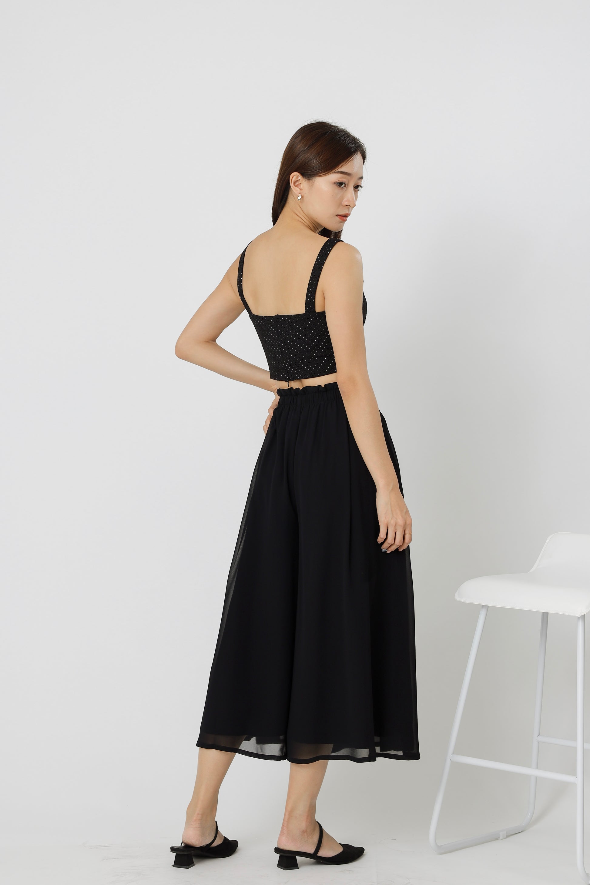 Cassidy Flare Pants - Black