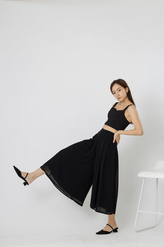 Cassidy Flare Pants - Black