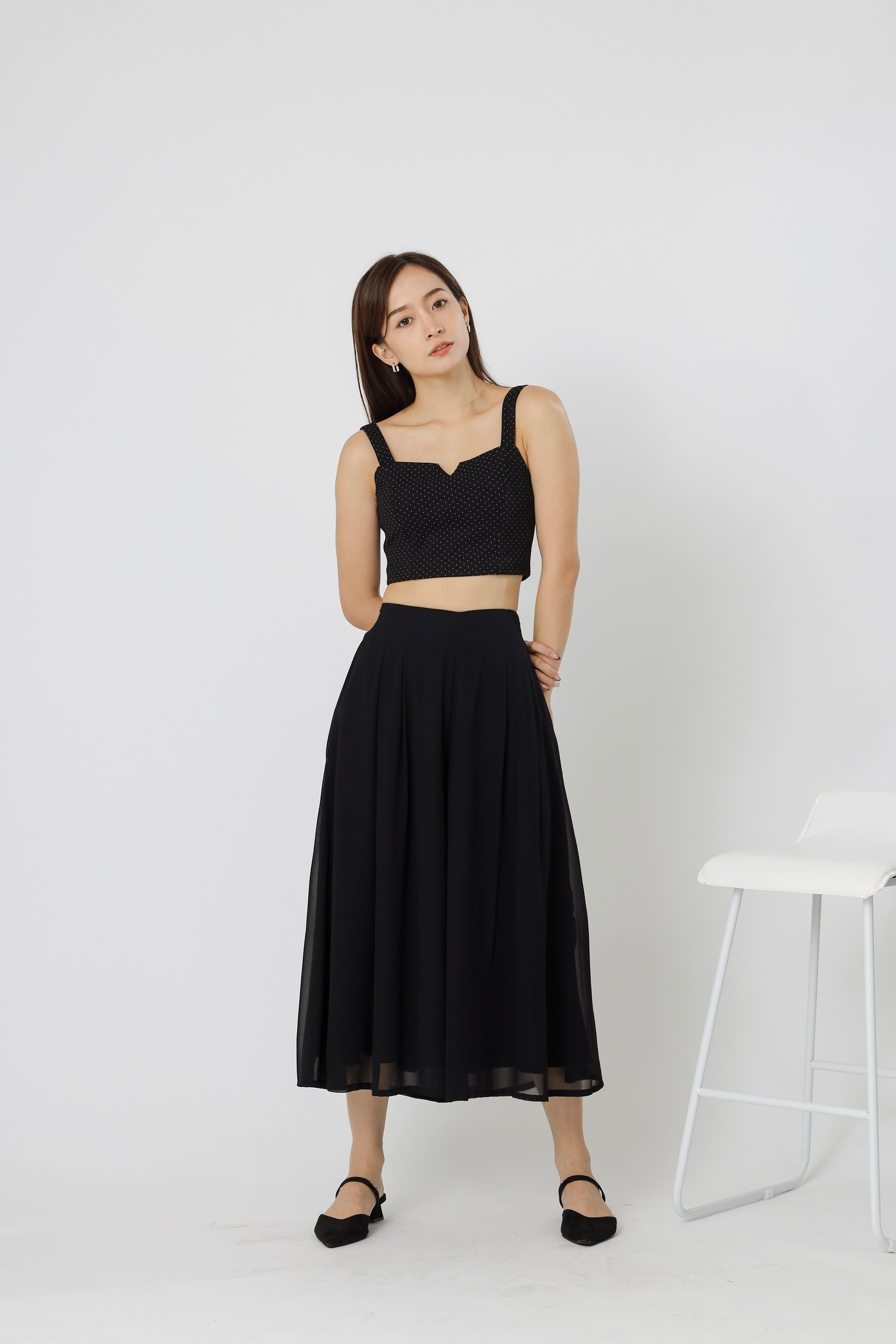 Cassidy Flare Pants - Black