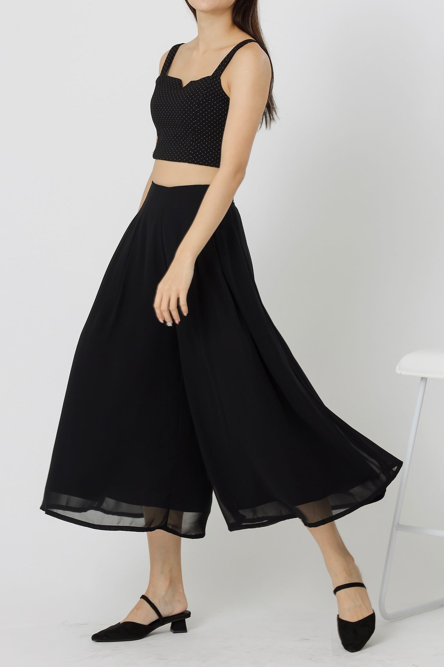 Cassidy Flare Pants - Black