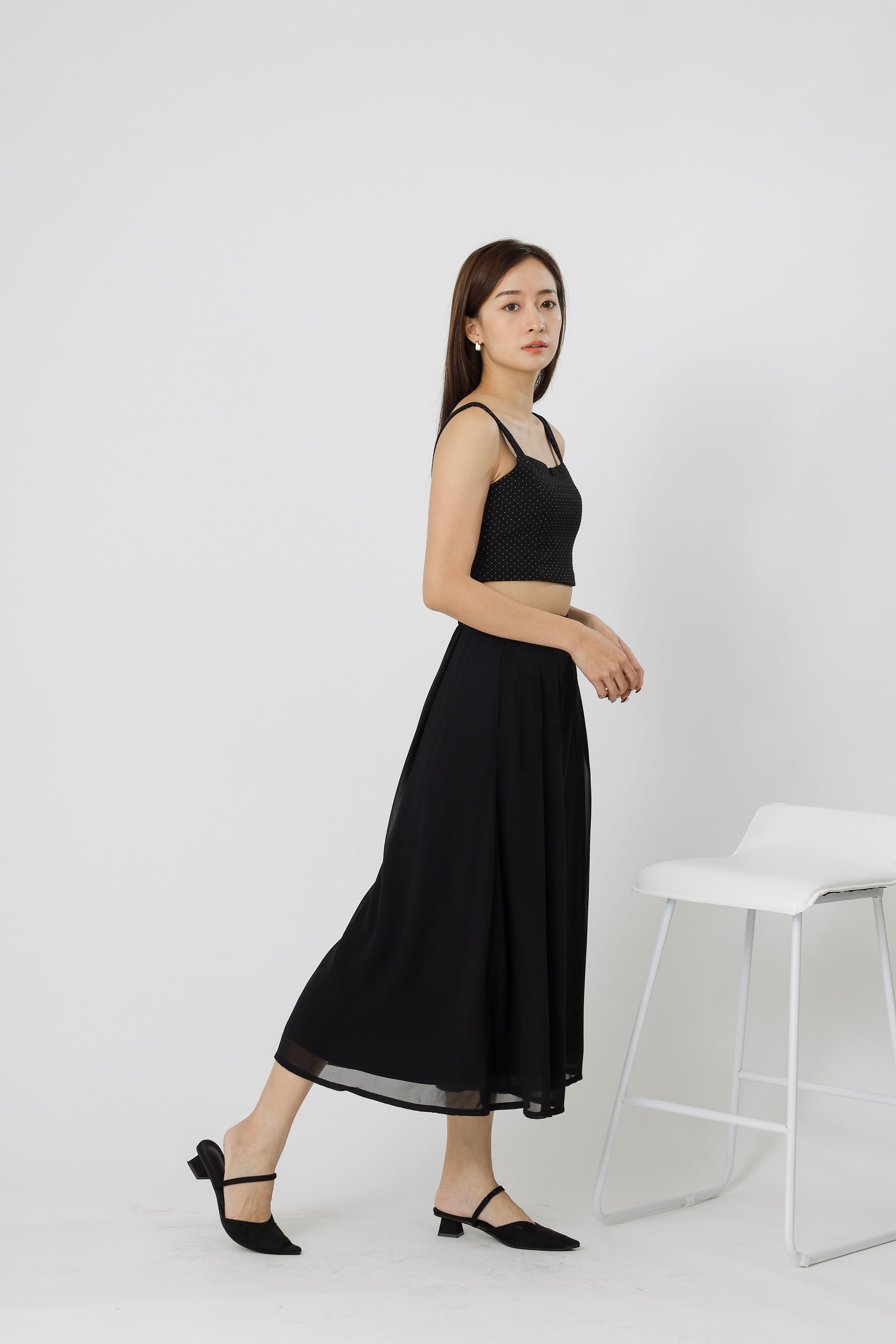 Cassidy Flare Pants - Black