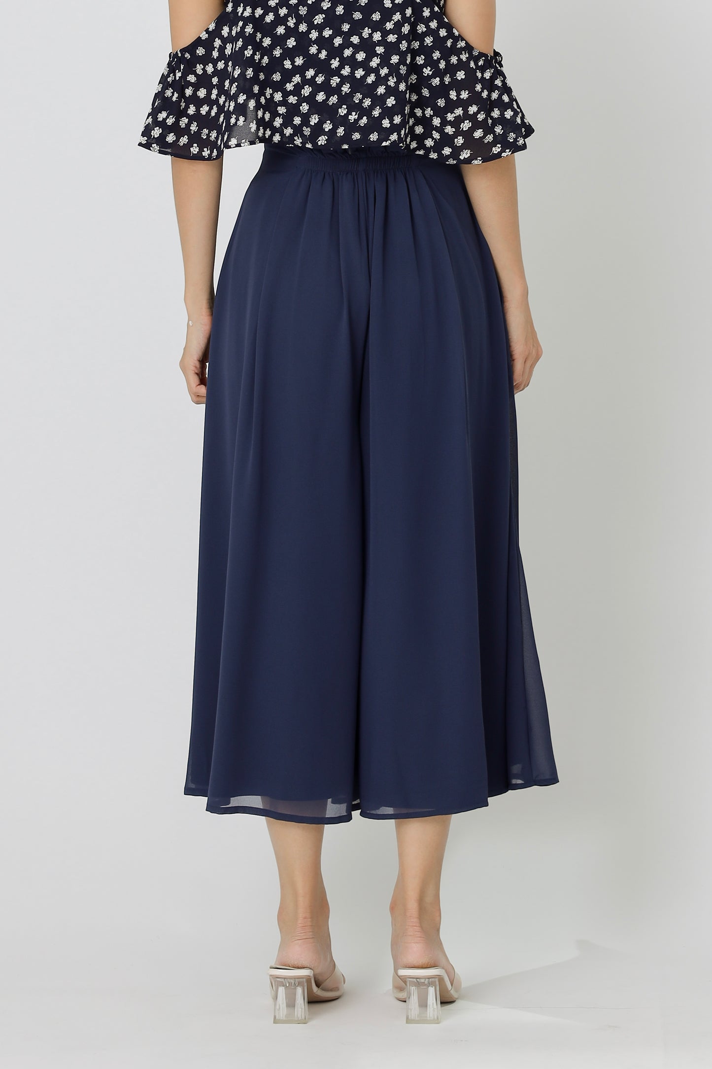 Cassidy Flare Pants - Navy