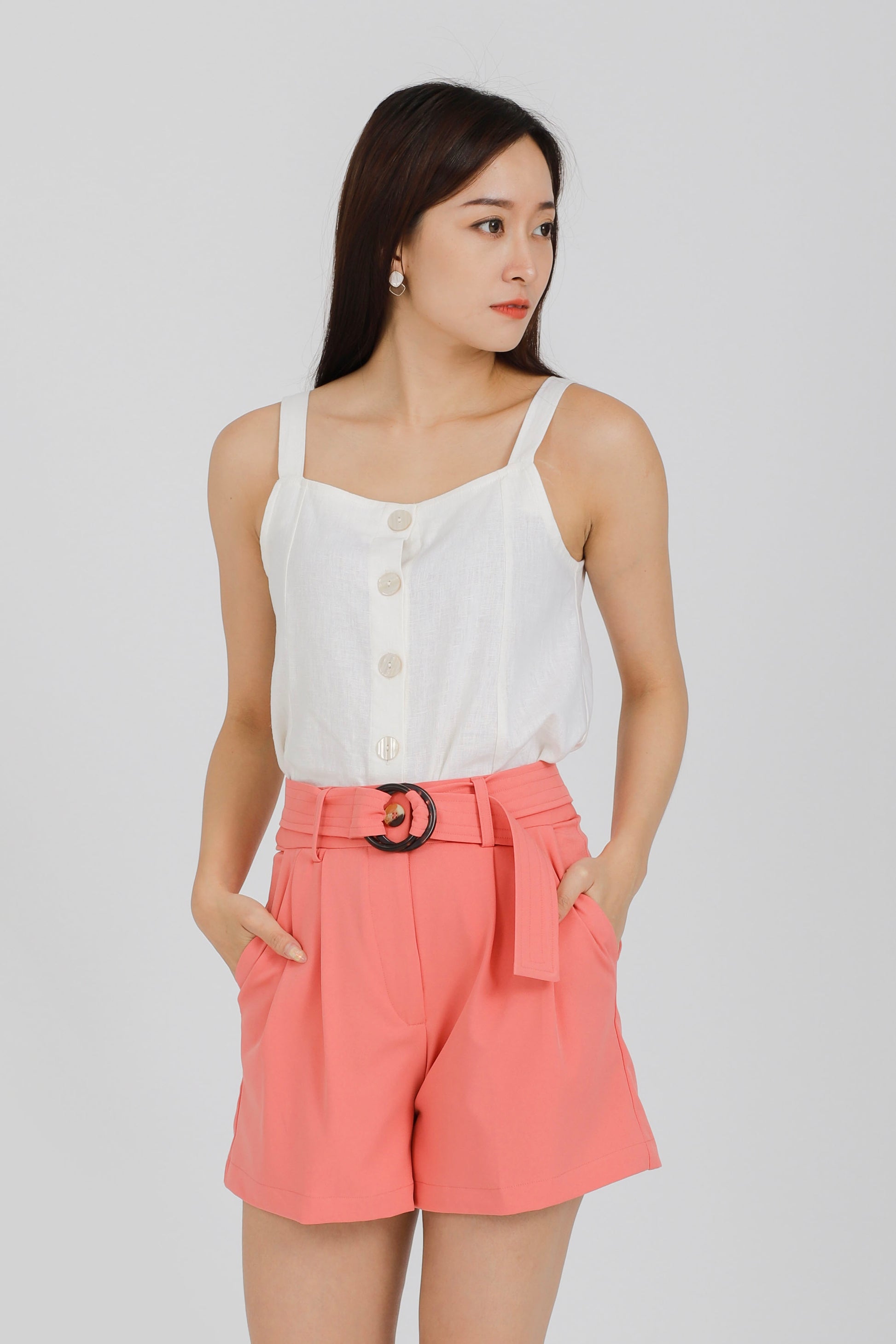 Della Culotte Short - Coral