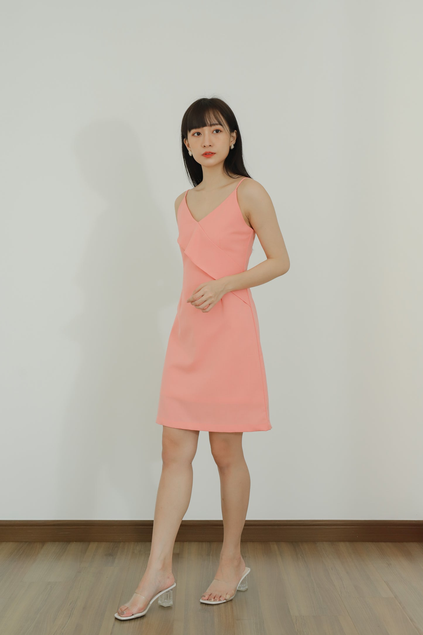Azalea Ruffles Cami Dress - Pink