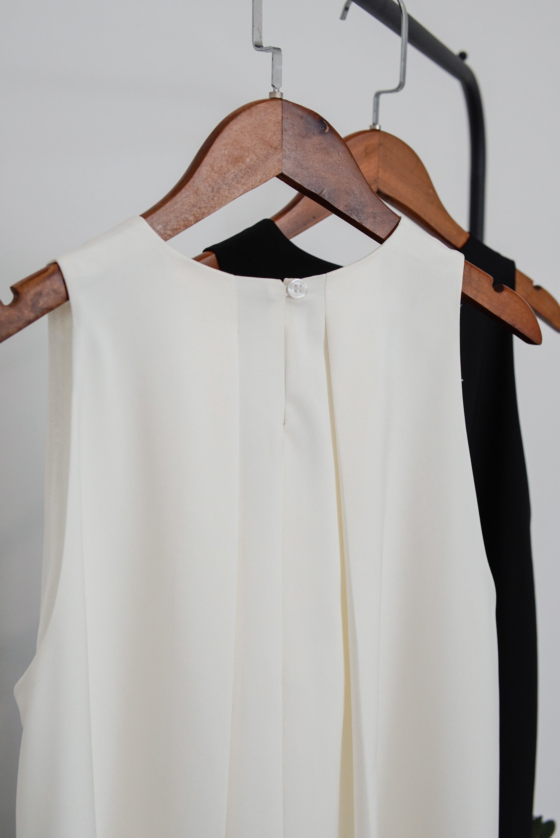 Ophelia Flared Midi Dress - Ivory