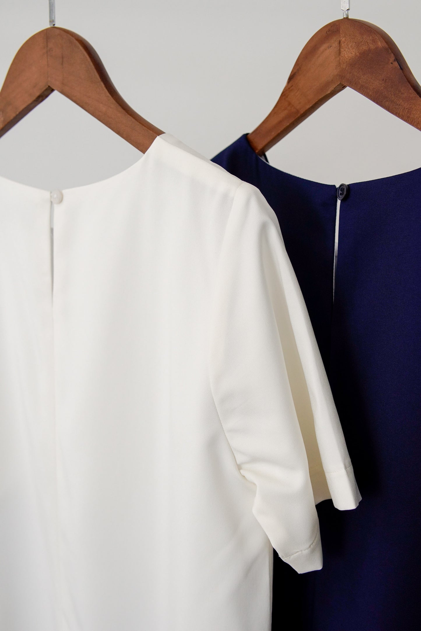 Omaira Colour Block Dress - Navy